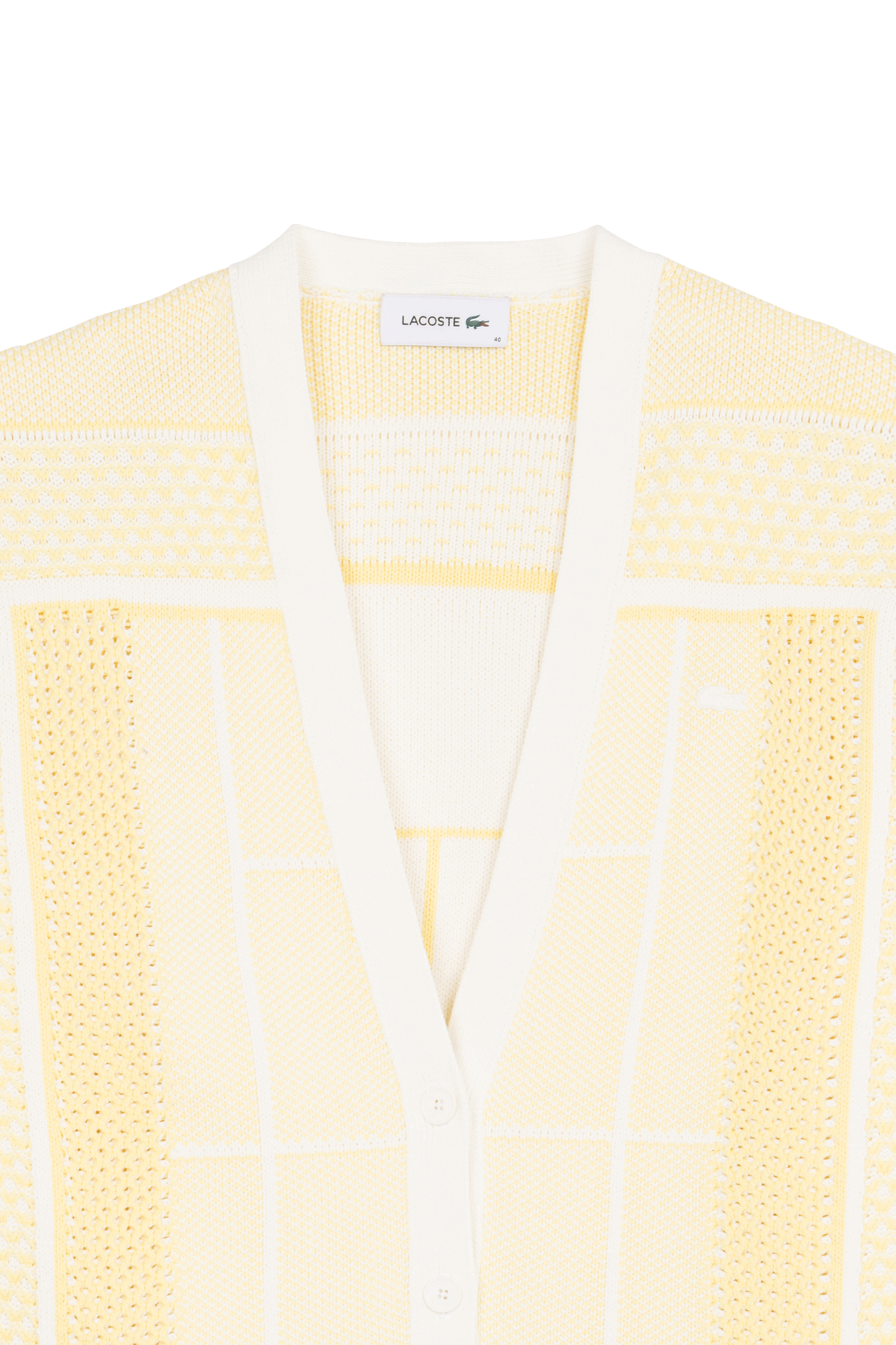 Cardigan tricot LACOSTE Multicolore
