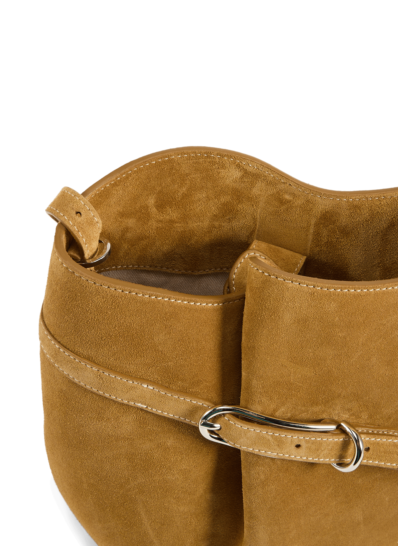 Leather shoulder bag LIFFNER Beige