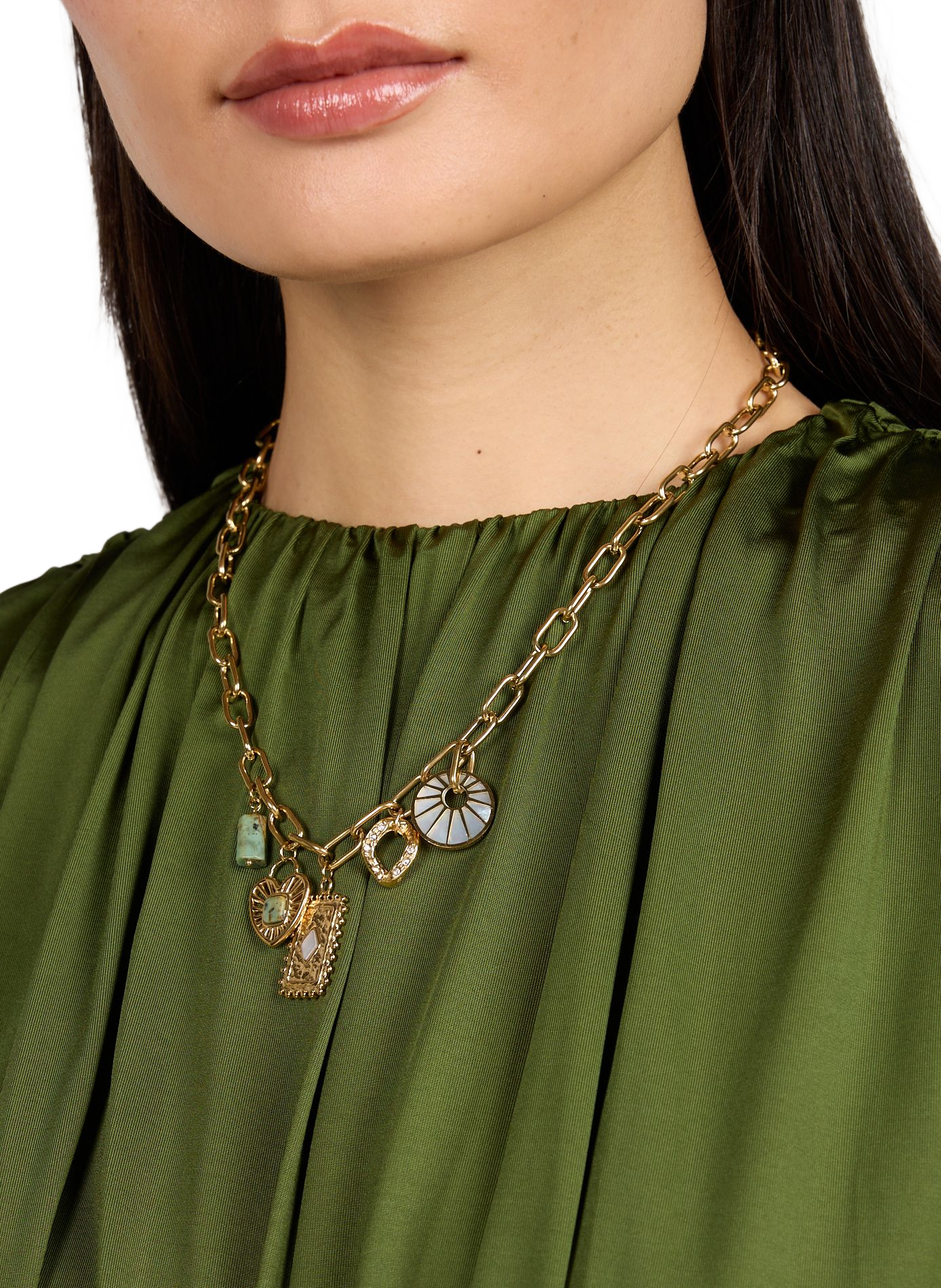 Charm necklaces AU PRINTEMPS PARIS Golden