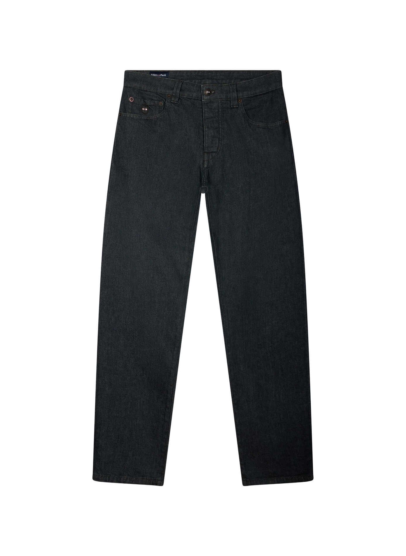 Gerader Jeans aus Baumwollmischung EDEN PARK Grau