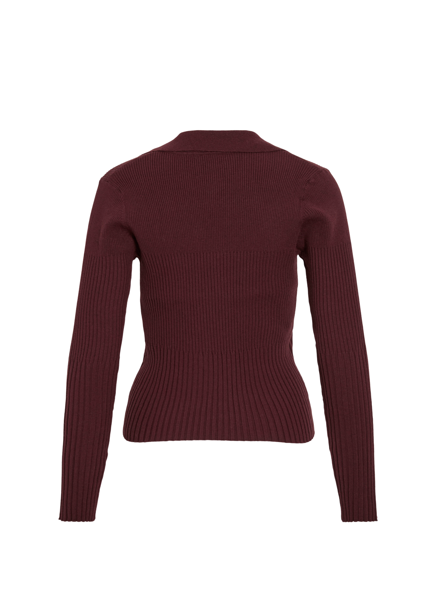 Polo neck sweater with a tailored fit VILA Red