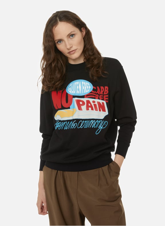 Sweatshirt en coton Noir by OPENING CEREMONY OPENING CEREMONY Sweatshirt en coton Noir