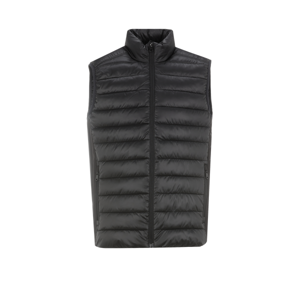 Calvin Klein Padded Recycled Polyester Gilet In Black