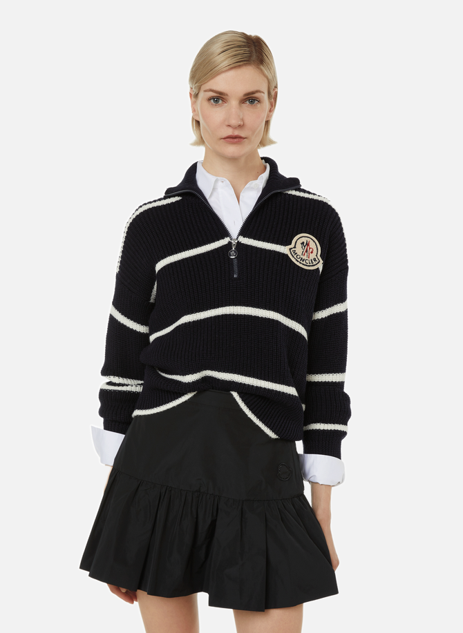 MONCLER wool T-Neck sweater
