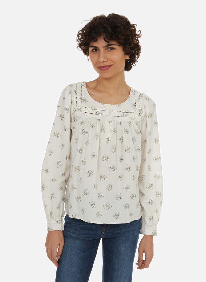 LEVI'S floral print blouse