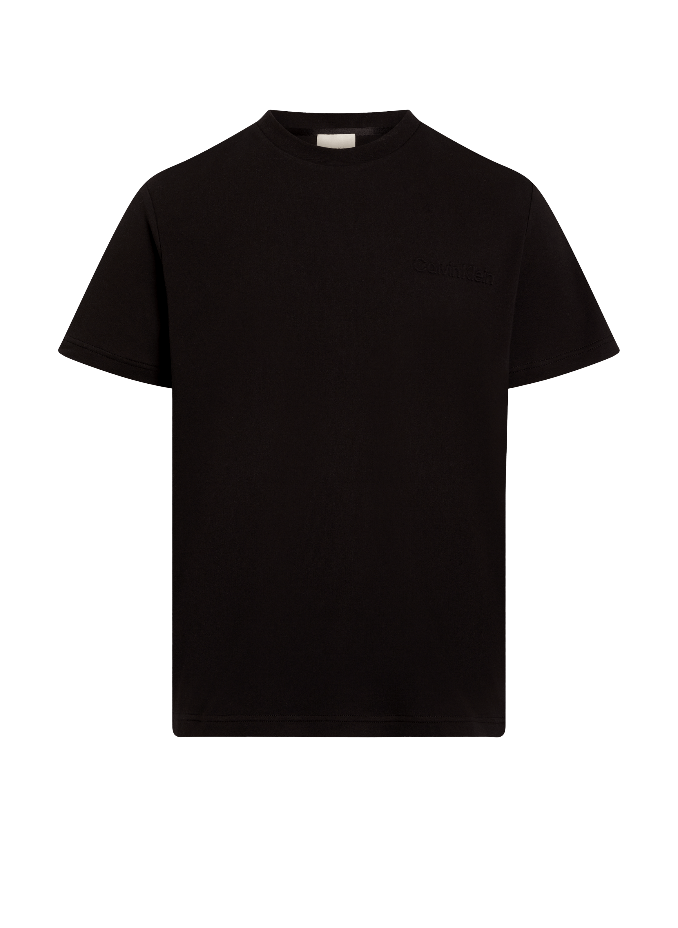 Cotton T-shirt CALVIN KLEIN Black