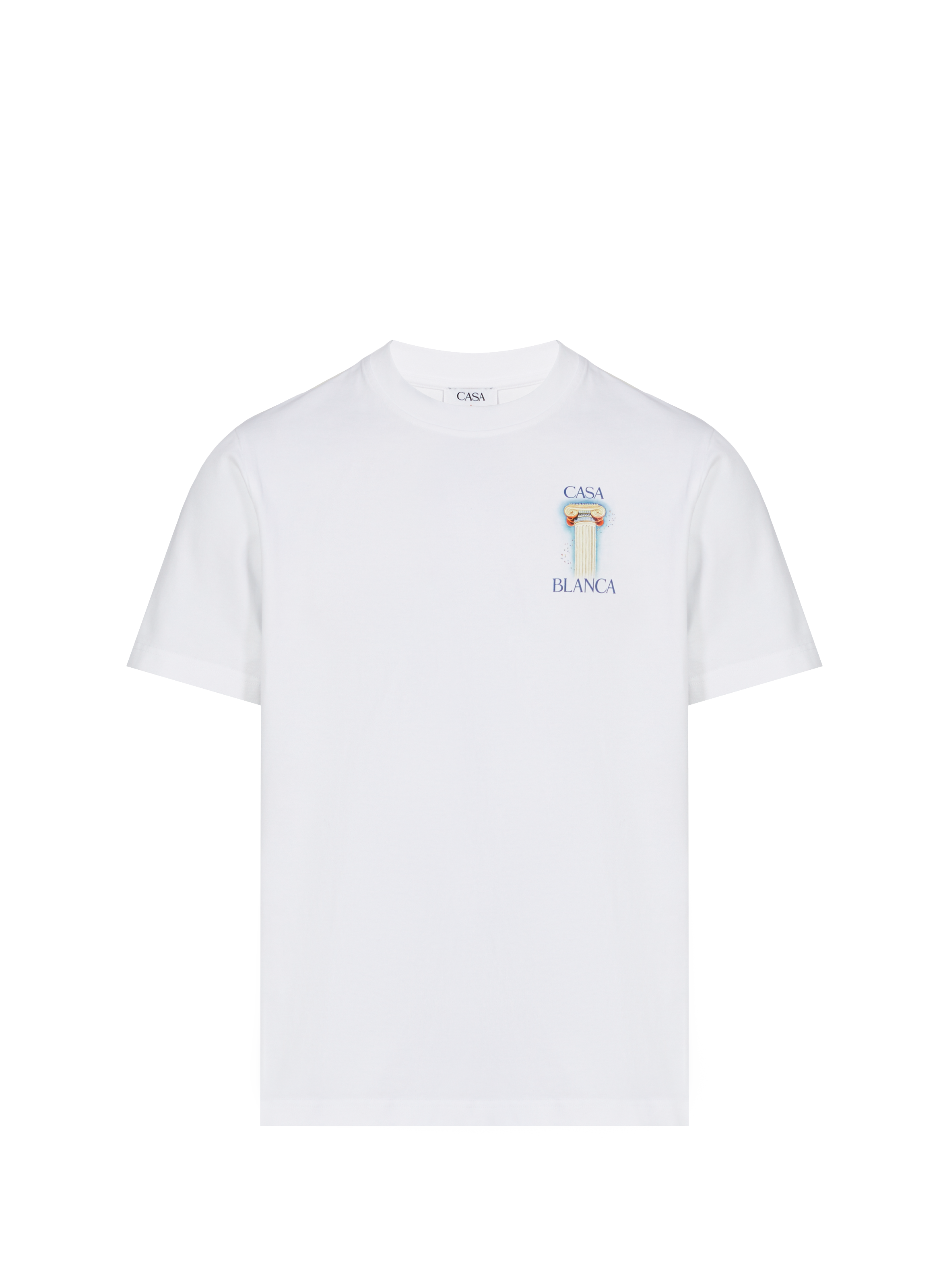 T-shirt The Column CASABLANCA PARIS White