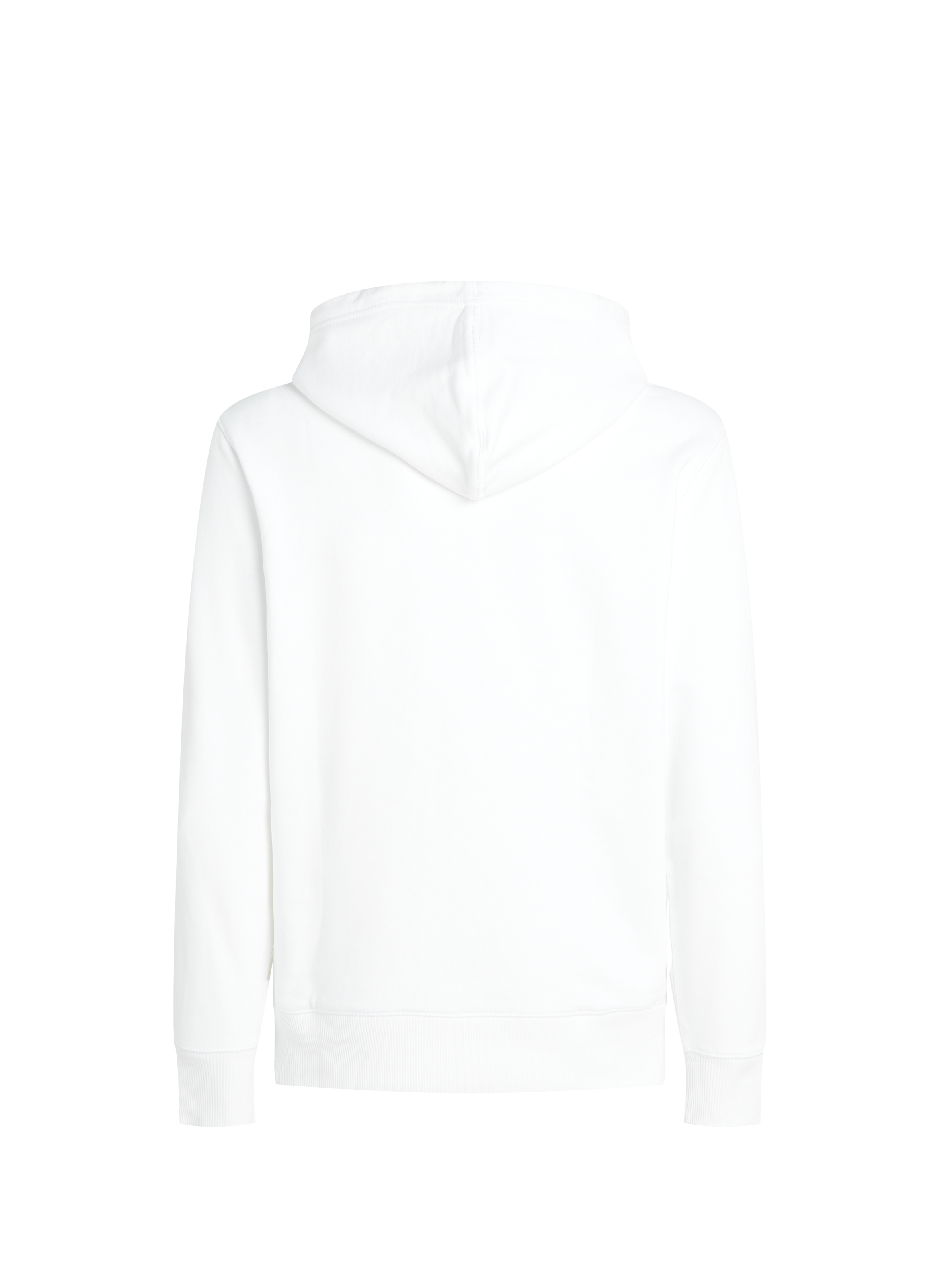 Hoodie en coton CALVIN KLEIN Blanc