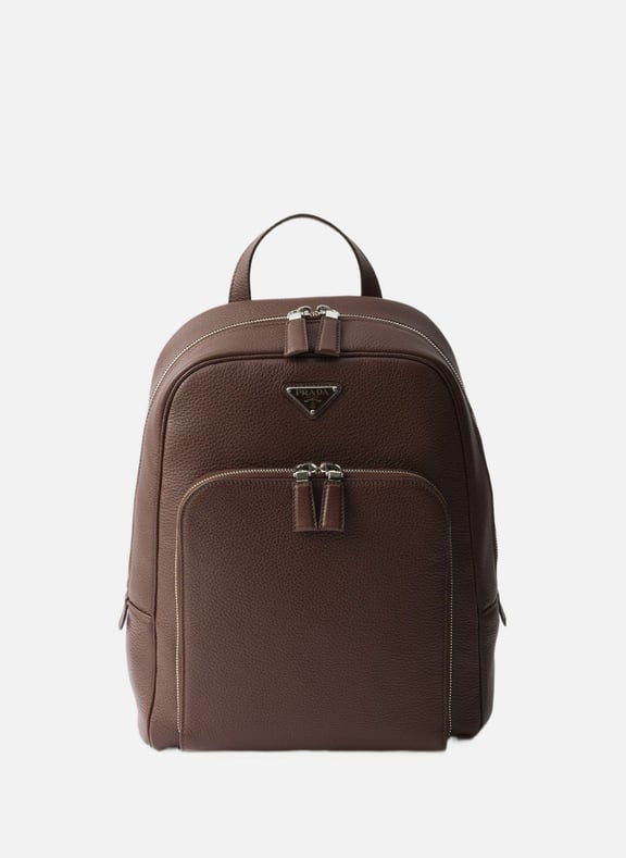 Sac à dos en cuir Marron by PRADA PRADA Sac à dos en cuir Marron
