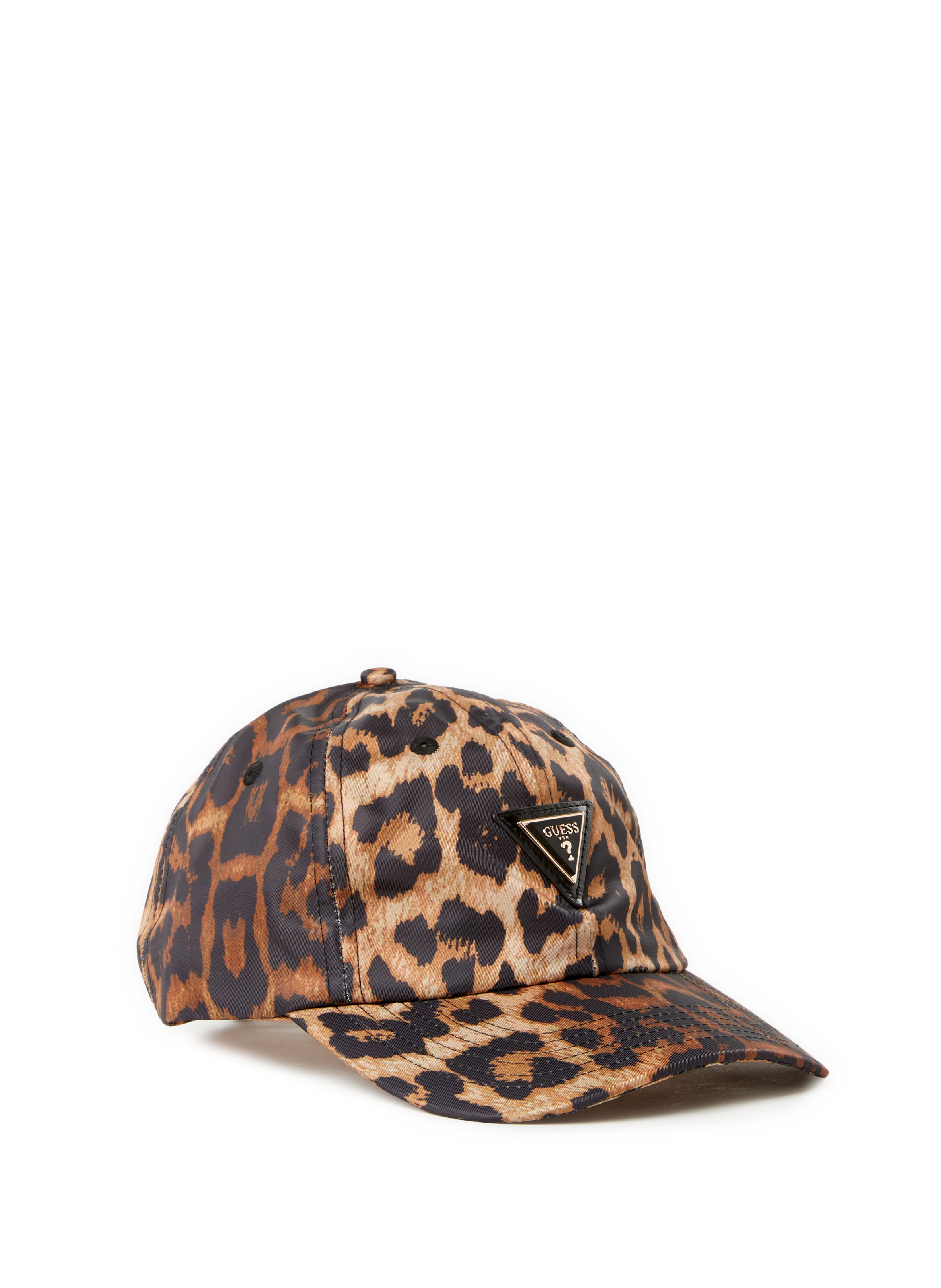 Casquette imprimé animalier  GUESS Marron