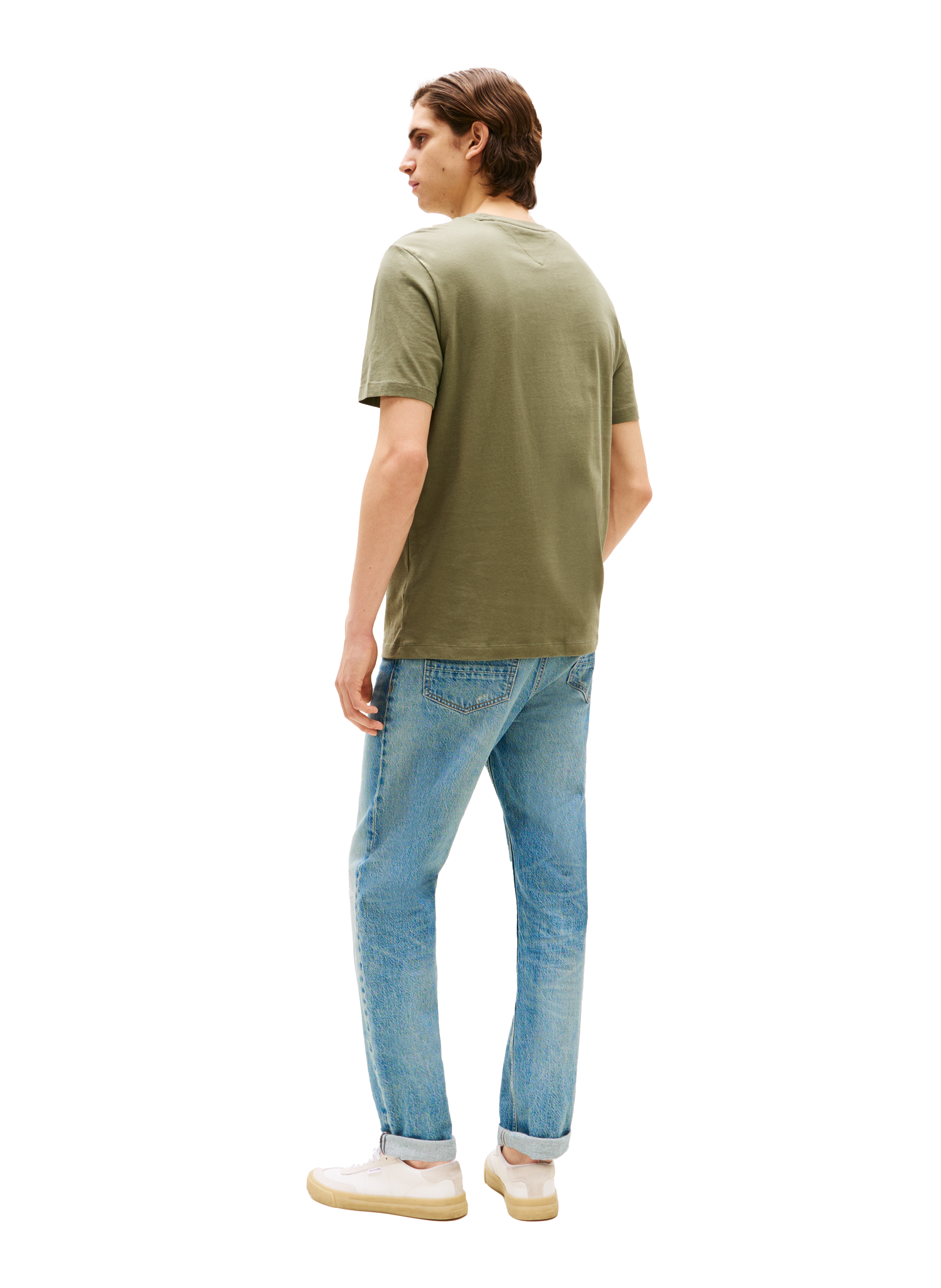Cotton T-shirt TOMMY HILFIGER Green