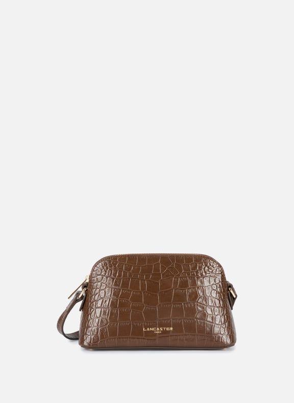 Half moon bag - Exo Brown by LANCASTER LANCASTER Half moon bag - Exo Brown
