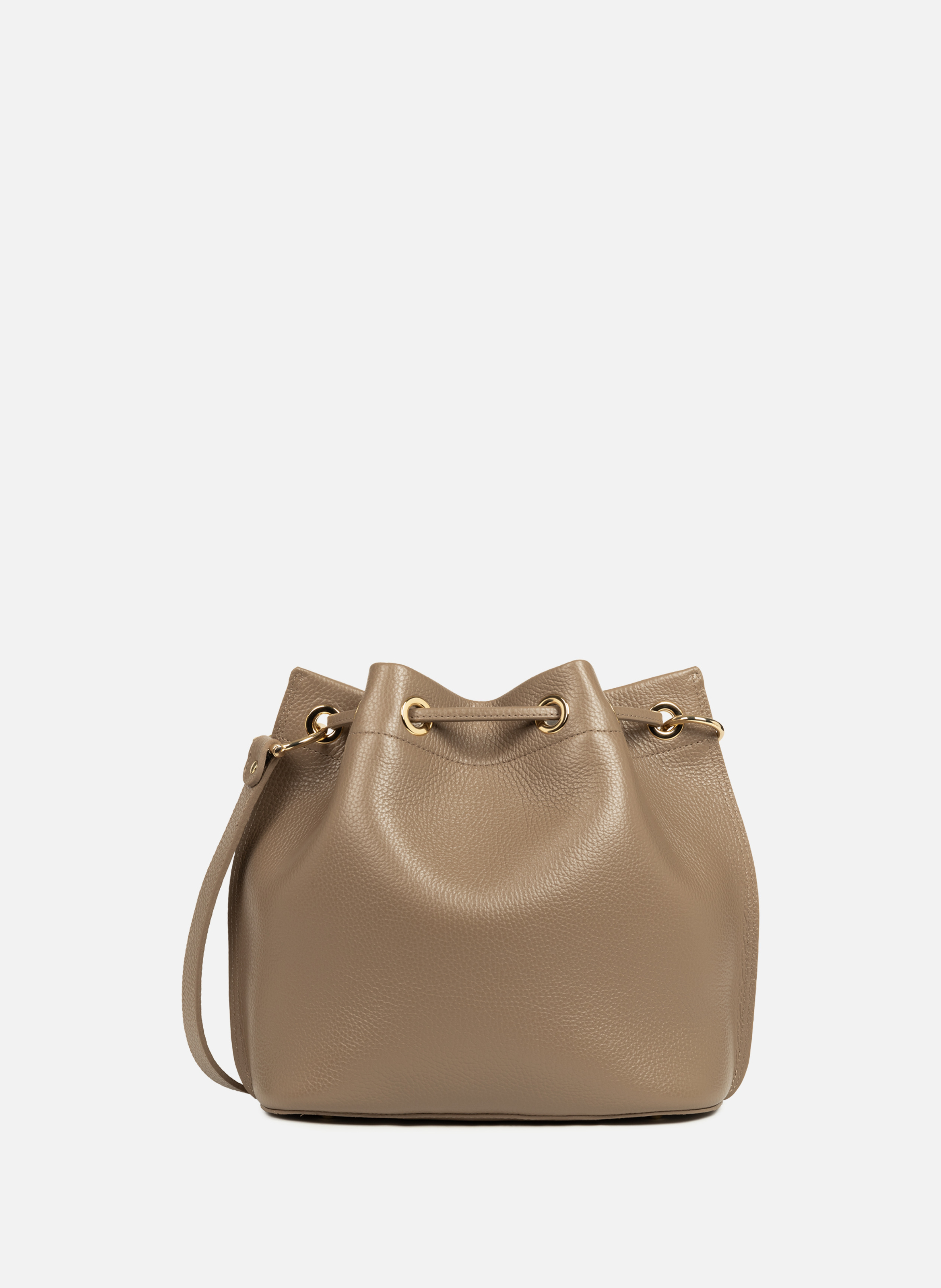 M bucket bag - Alba Double LANCASTER Brown
