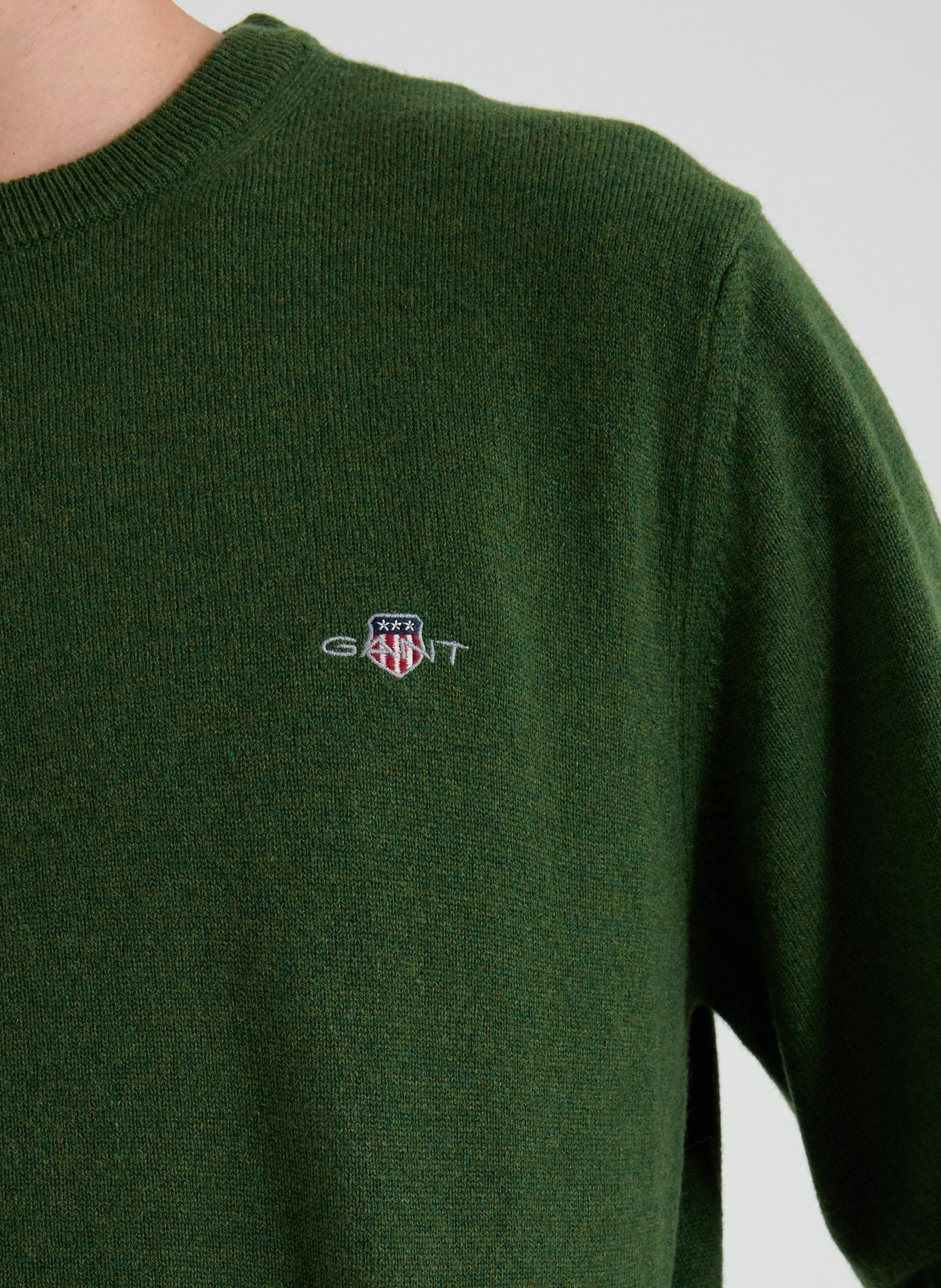 Crew-neck jumper GANT Green