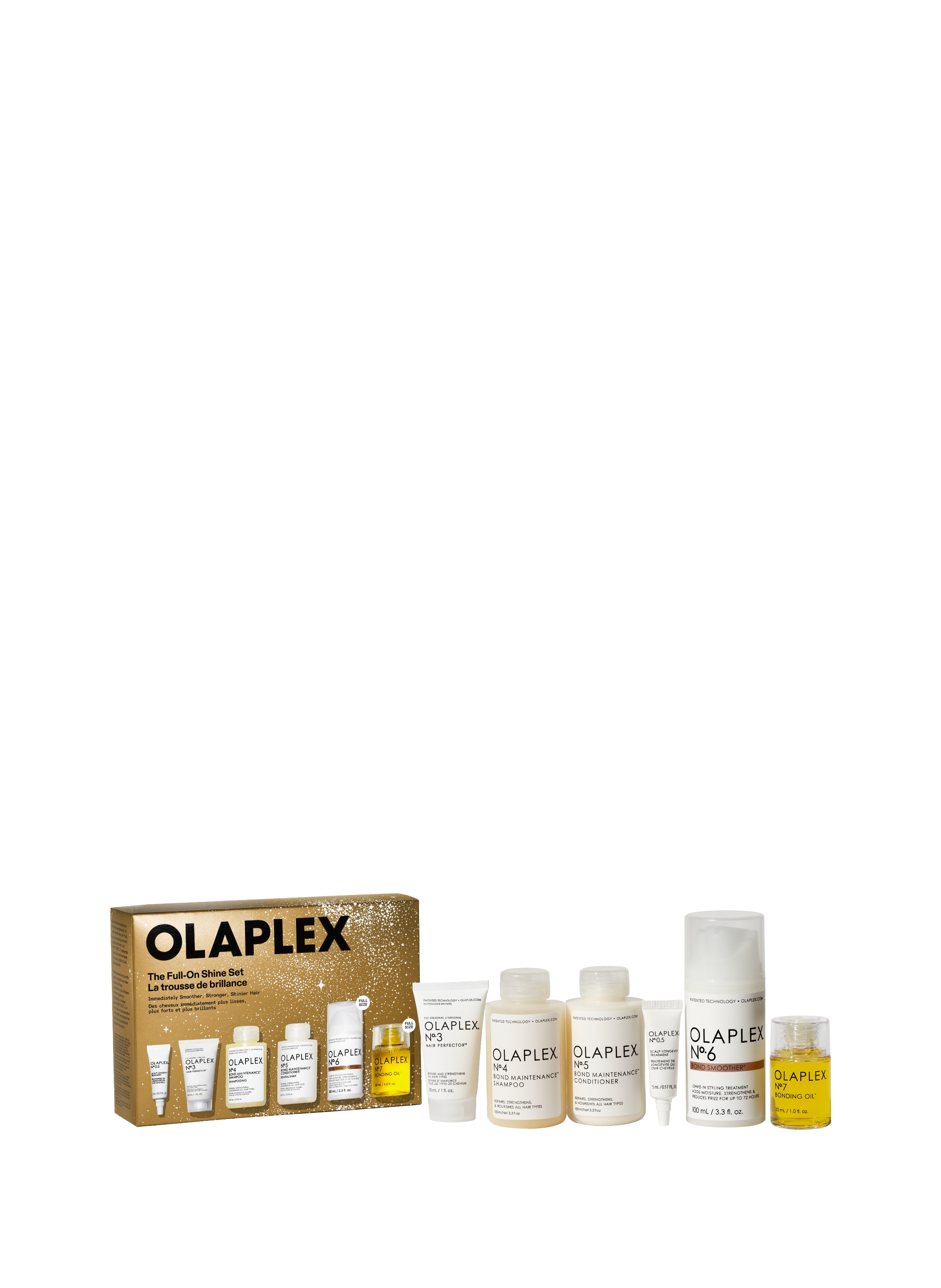 OLAPLEX The Full-On Shine Set No color