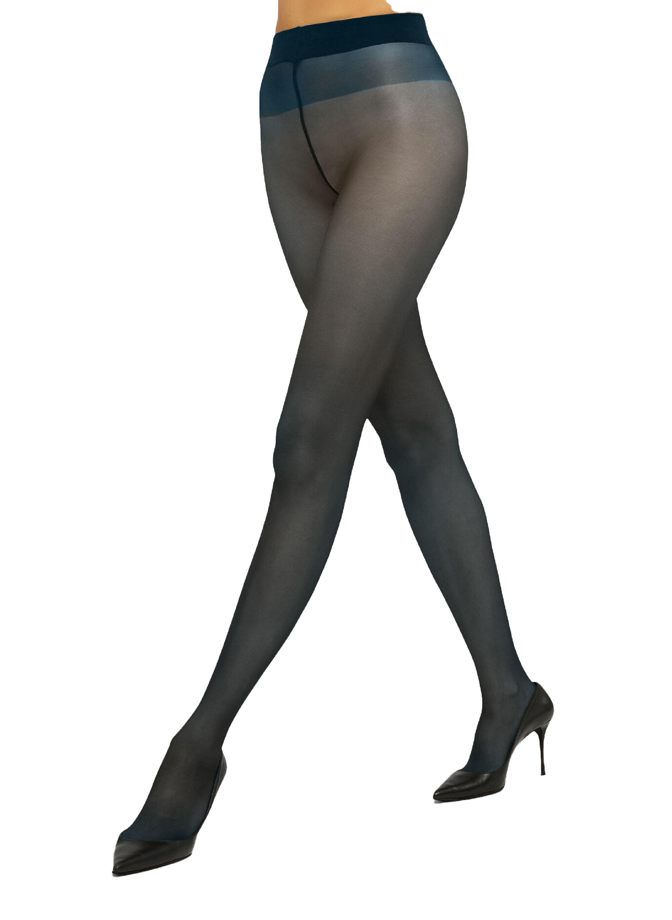 Collants satin touch  WOLFORD Bleu