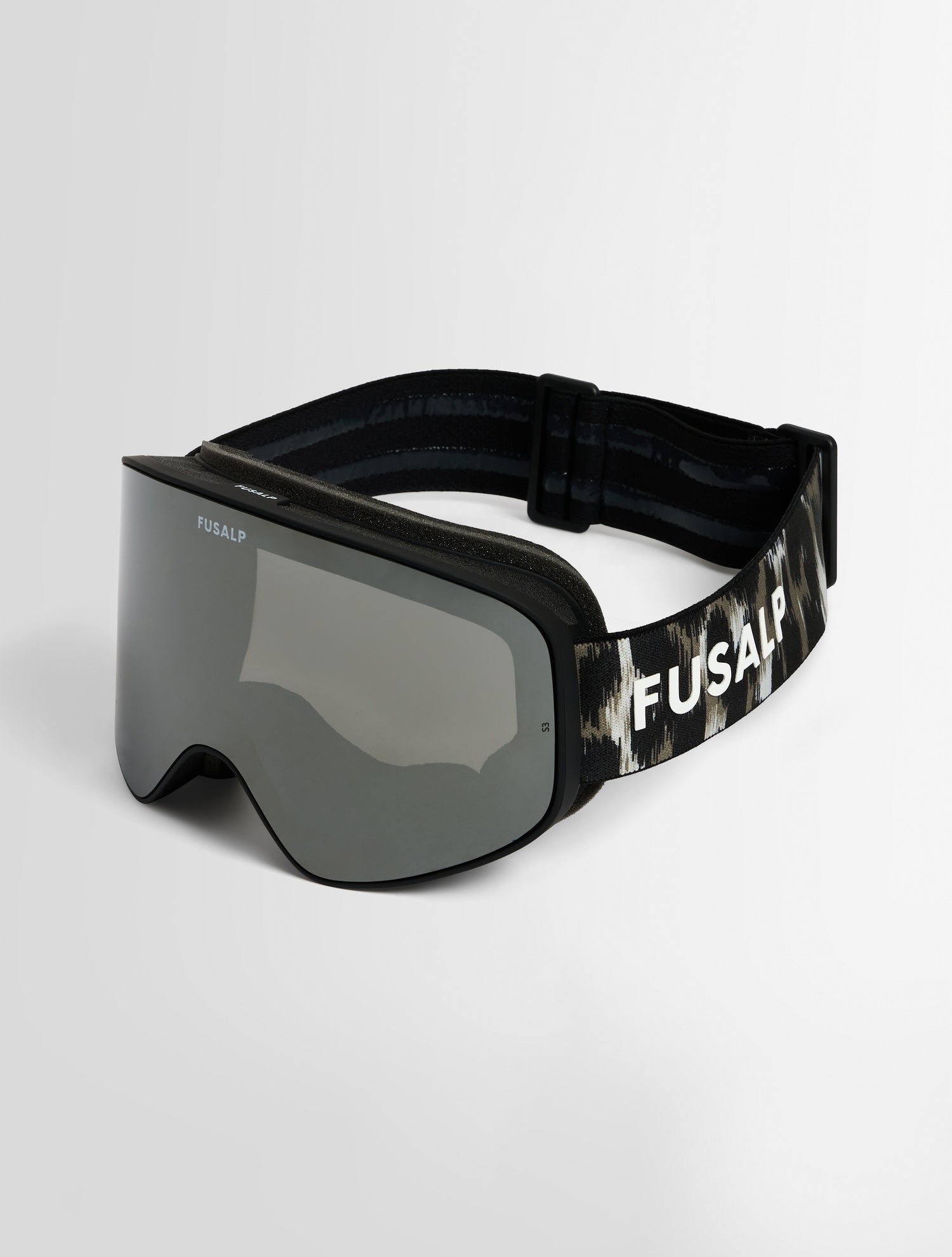 Masque de ski matterhorn coupe regular FUSALP Noir