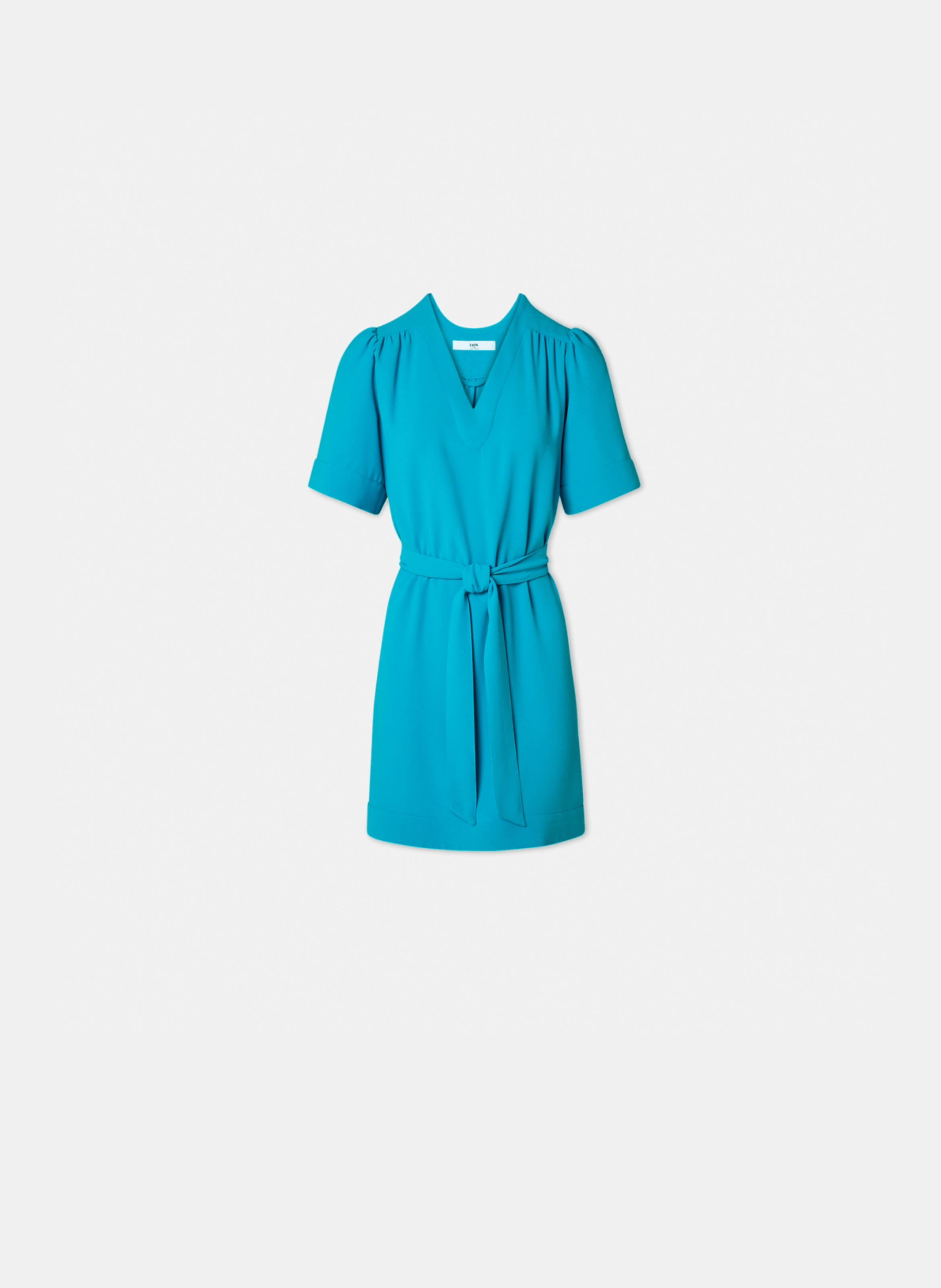 Robe  retie  Bleu