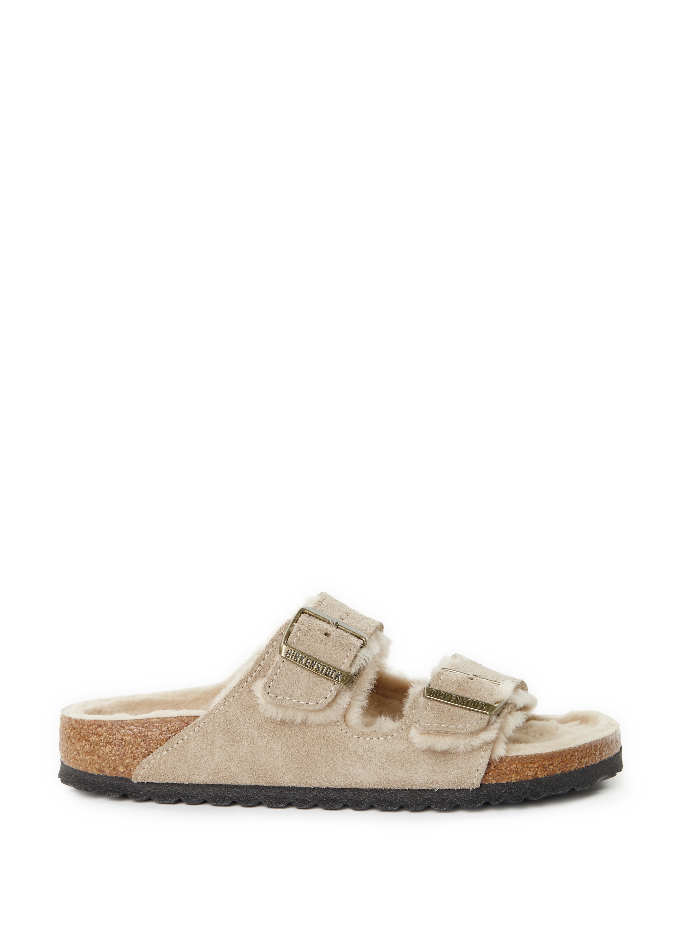 BIRKENSTOCK Sandales Arizona Shearling Beige