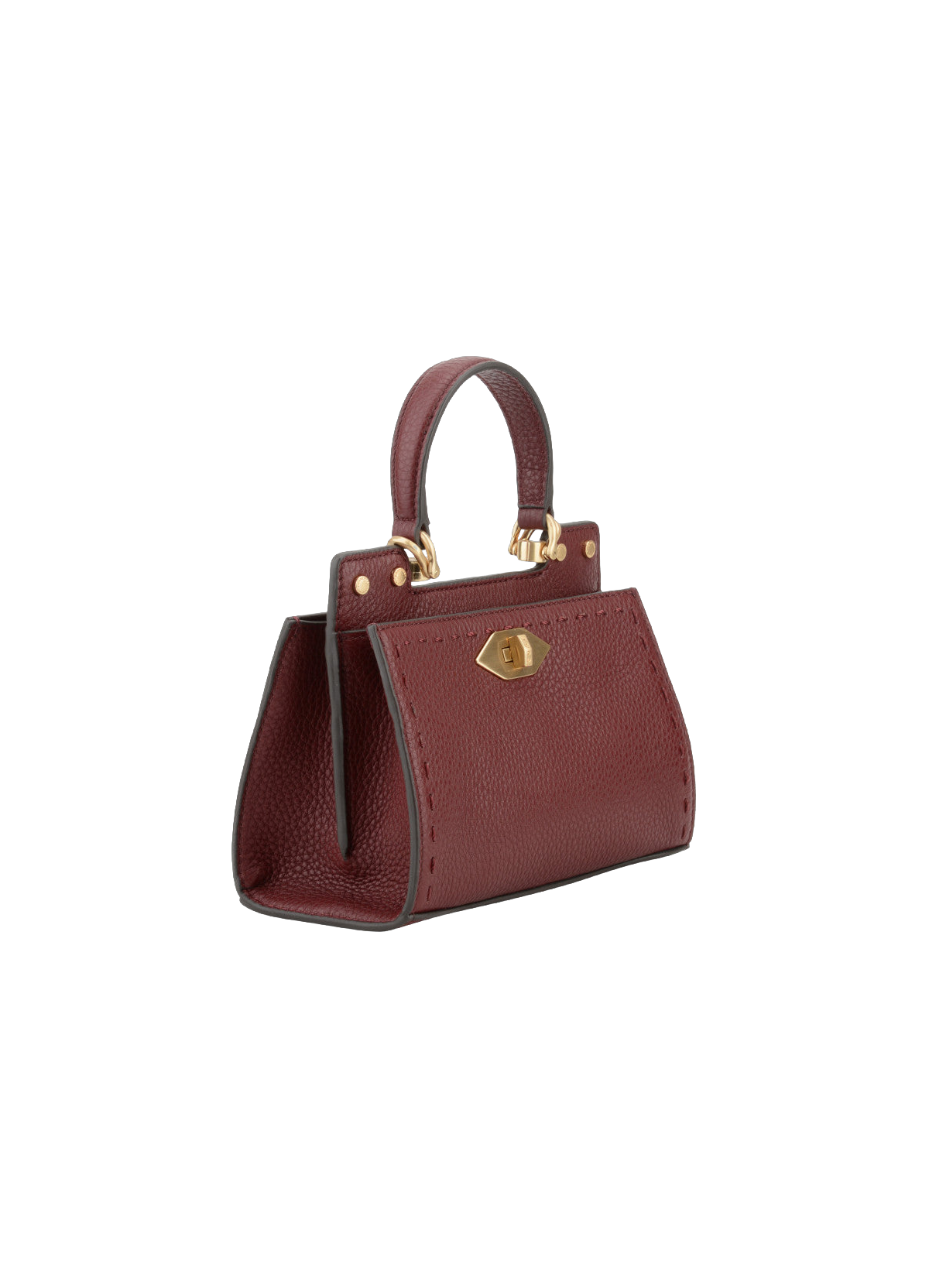 Trianon | sac porté main micro POURCHET Rouge