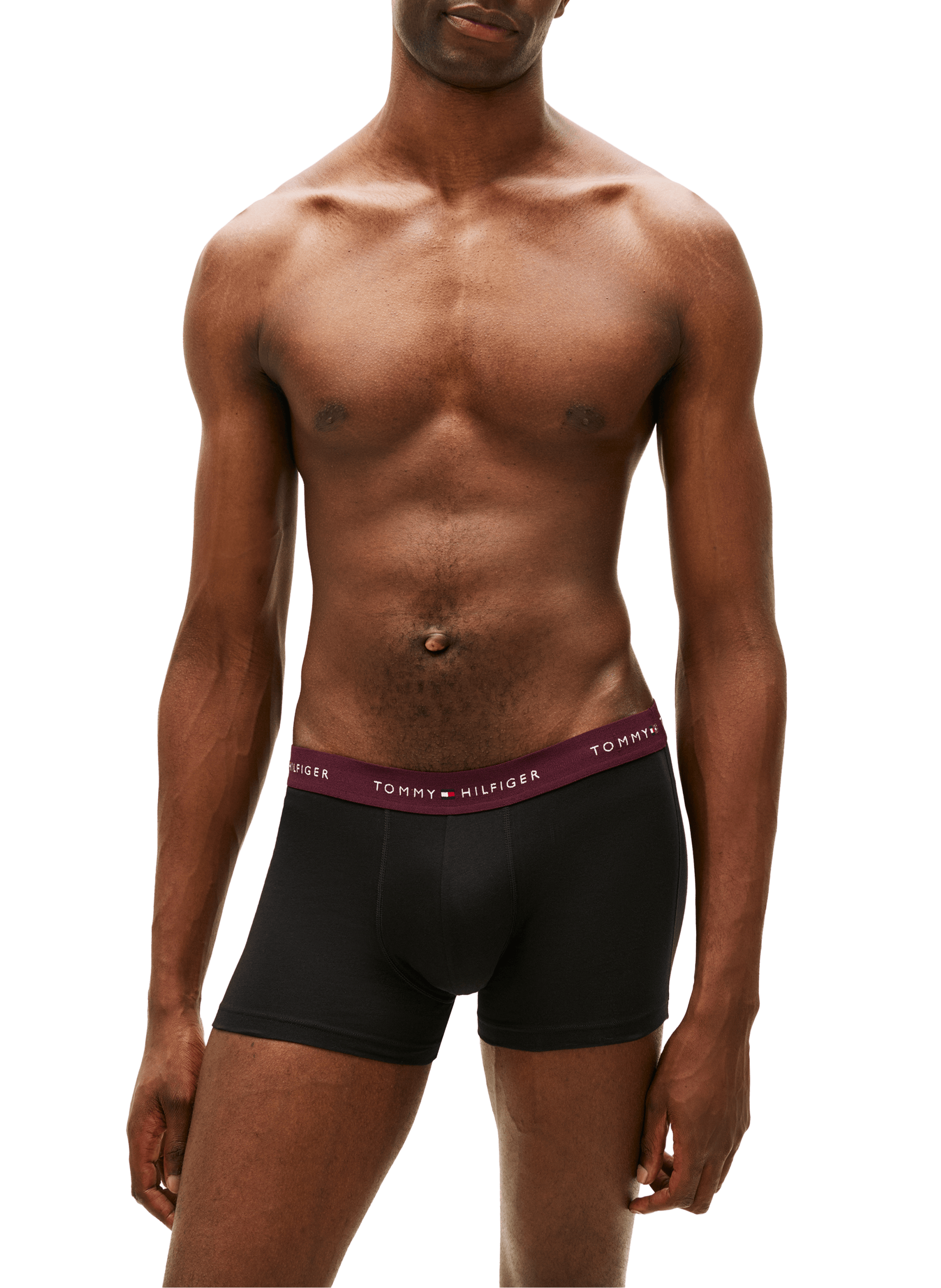 Lot de 3 caleçons en coton mélangé TOMMY HILFIGER Noir