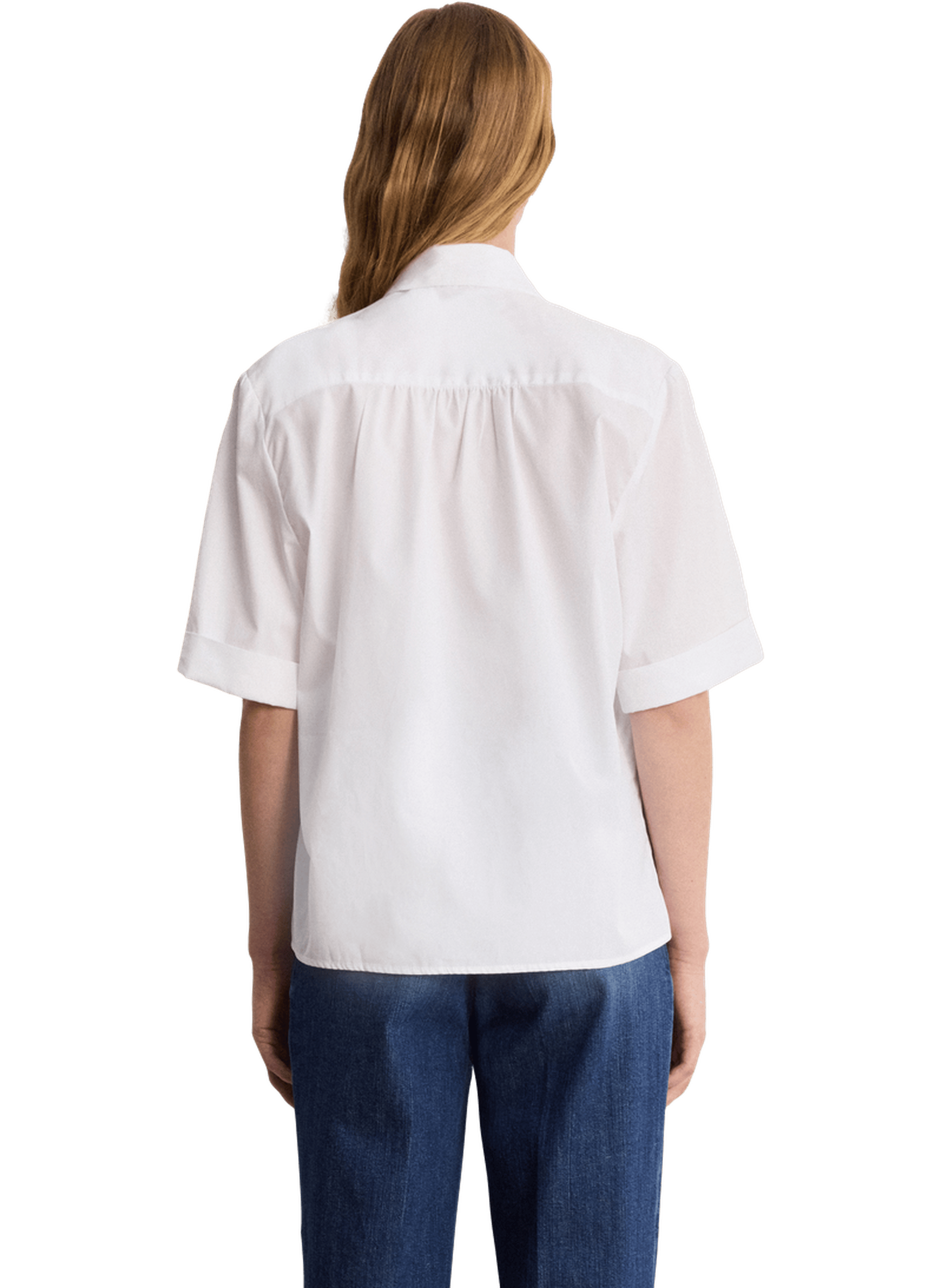 Blouse en popeline - cali PABLO Blanc