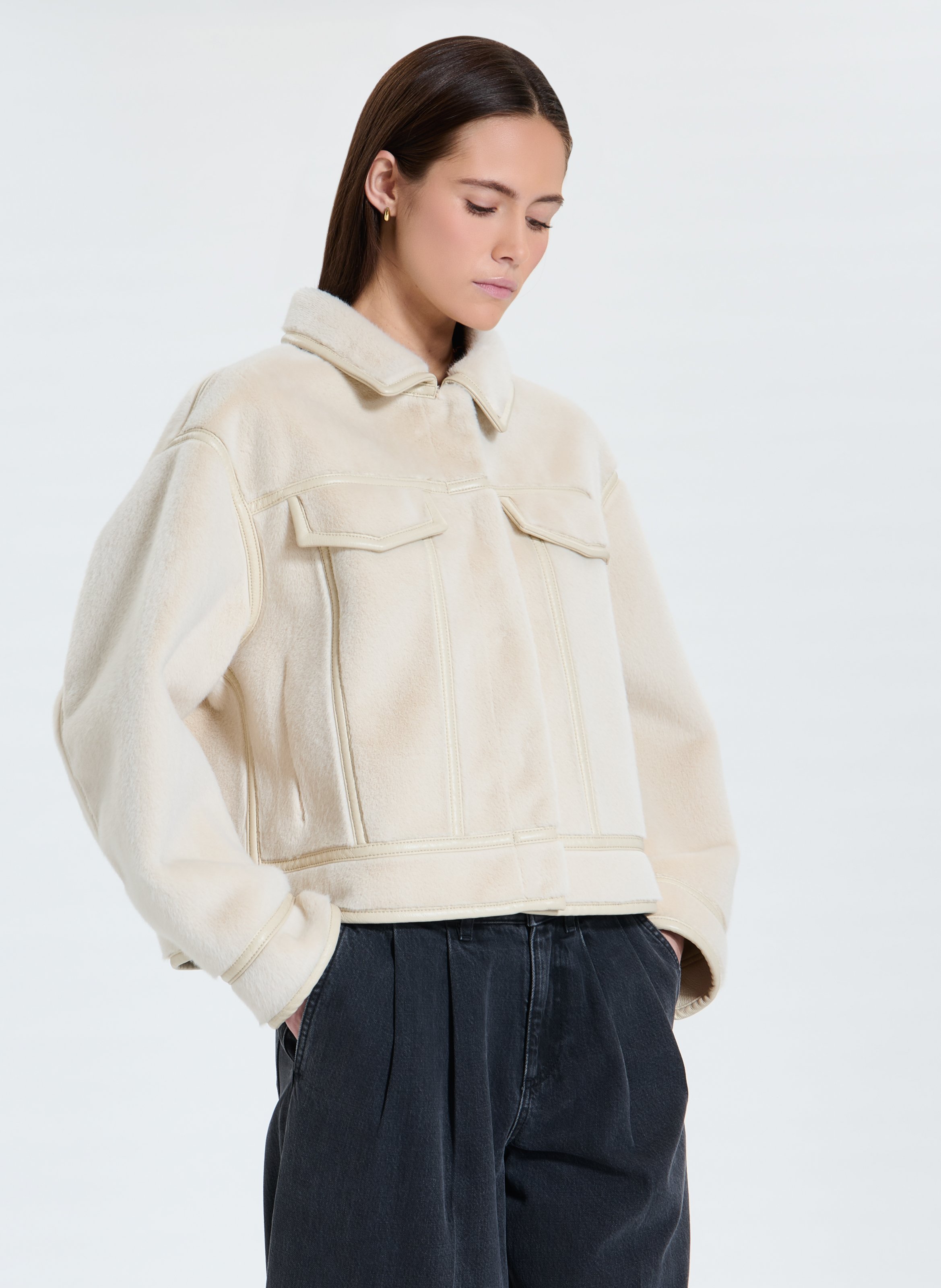 Veste  monge ZAPA Blanc