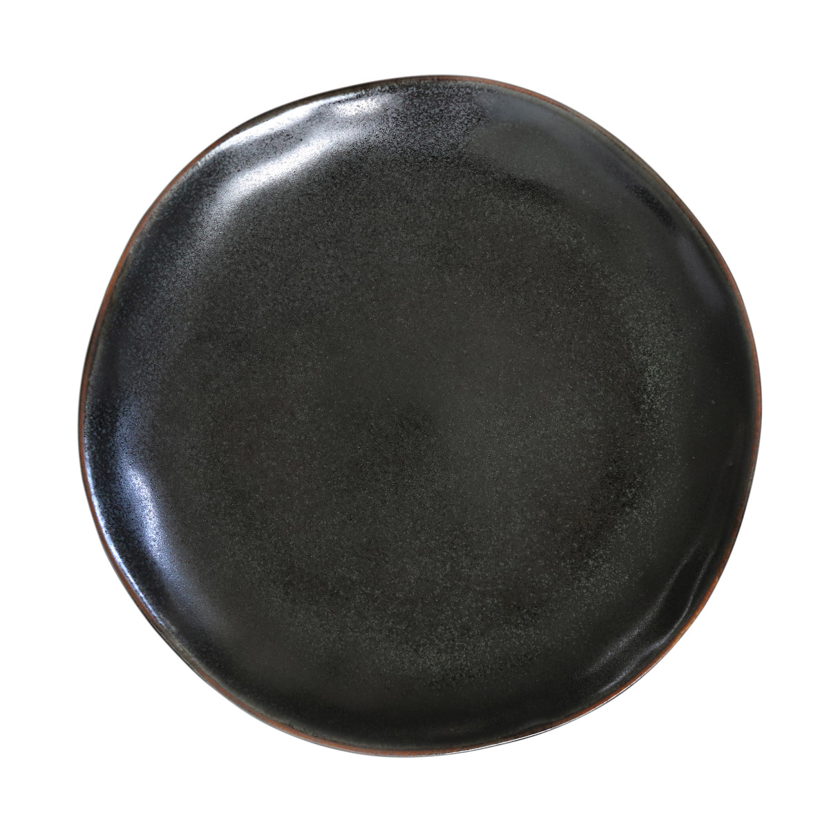 Vertigo - assiette plate 27 cm (lot de 6) MEDARD DE NOBLAT Gris