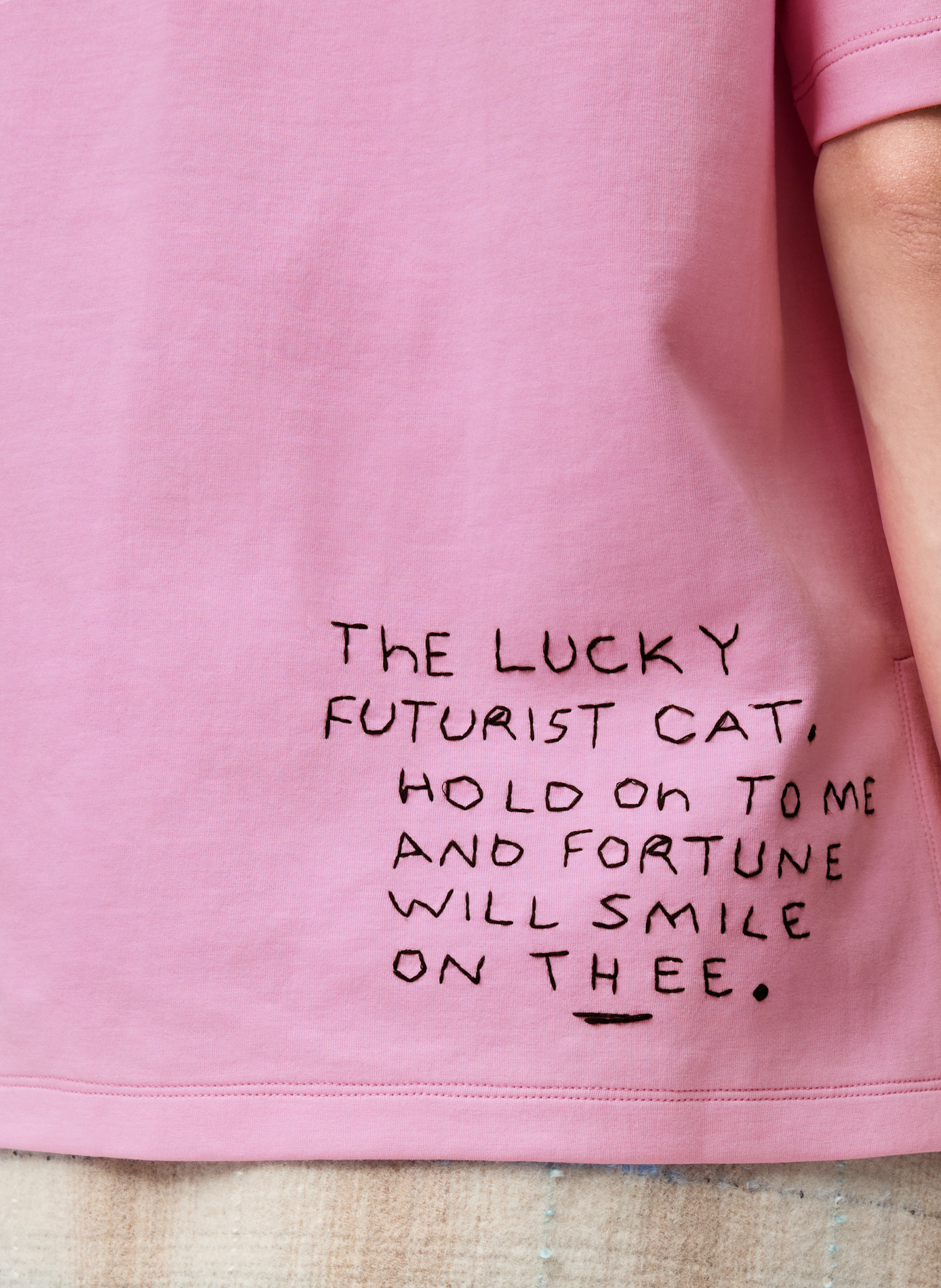 LOEWE x Louis Wain - Classic blended cotton T-shirt LOEWE Pink