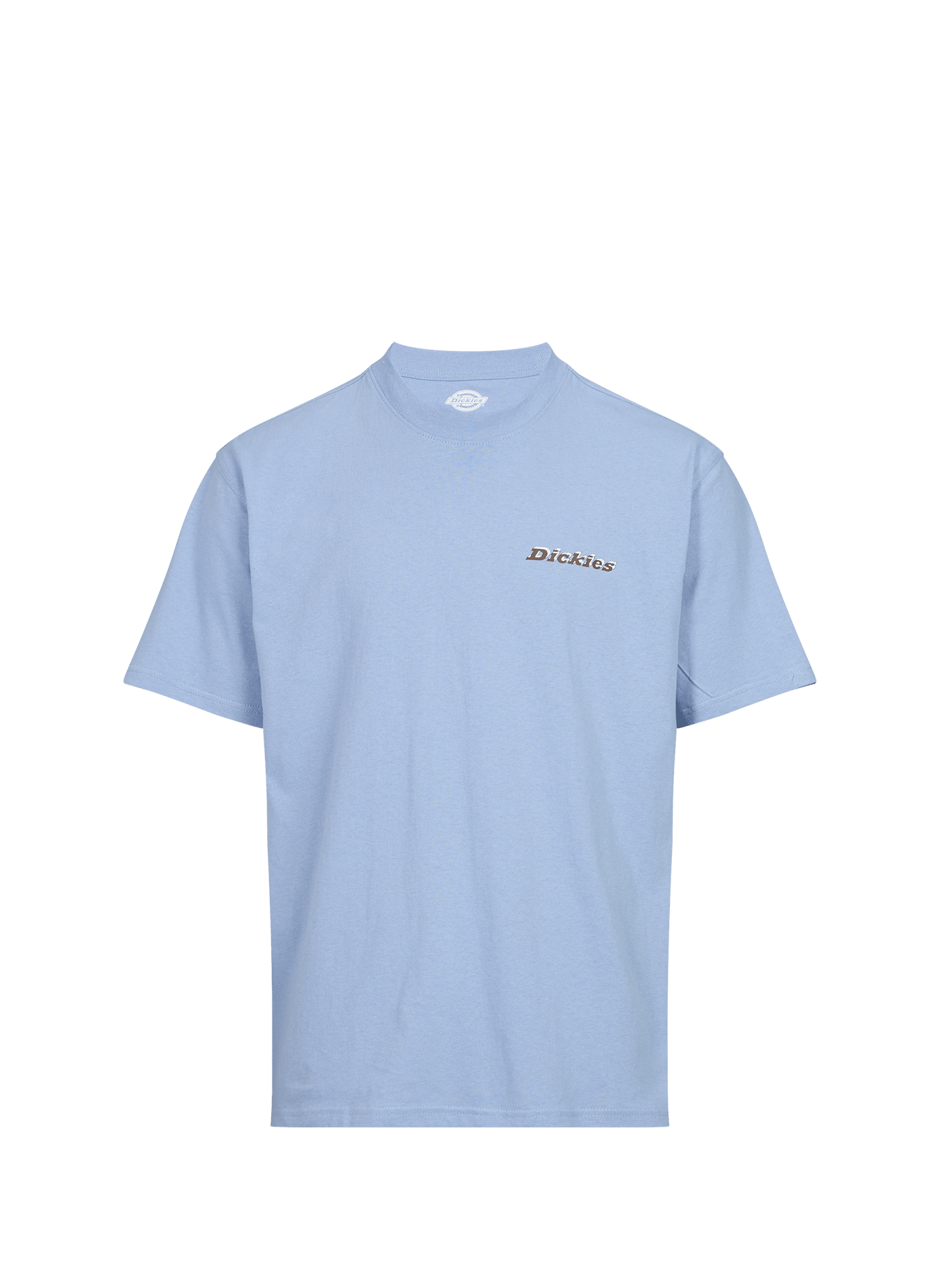 Cotton round-neck T-shirt DICKIES Blue