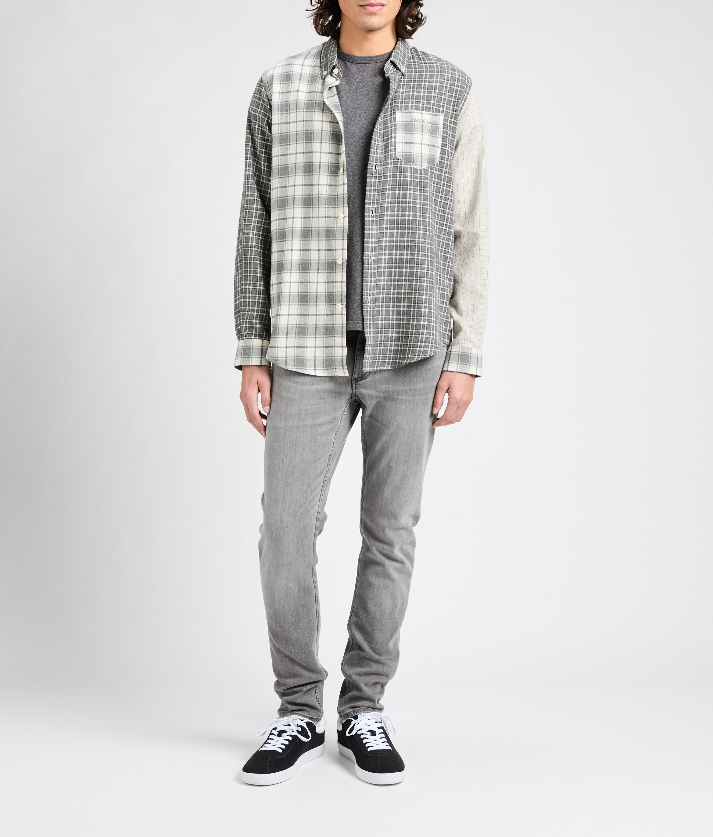 Chemise Bonne Grain MAISON LABICHE Gris