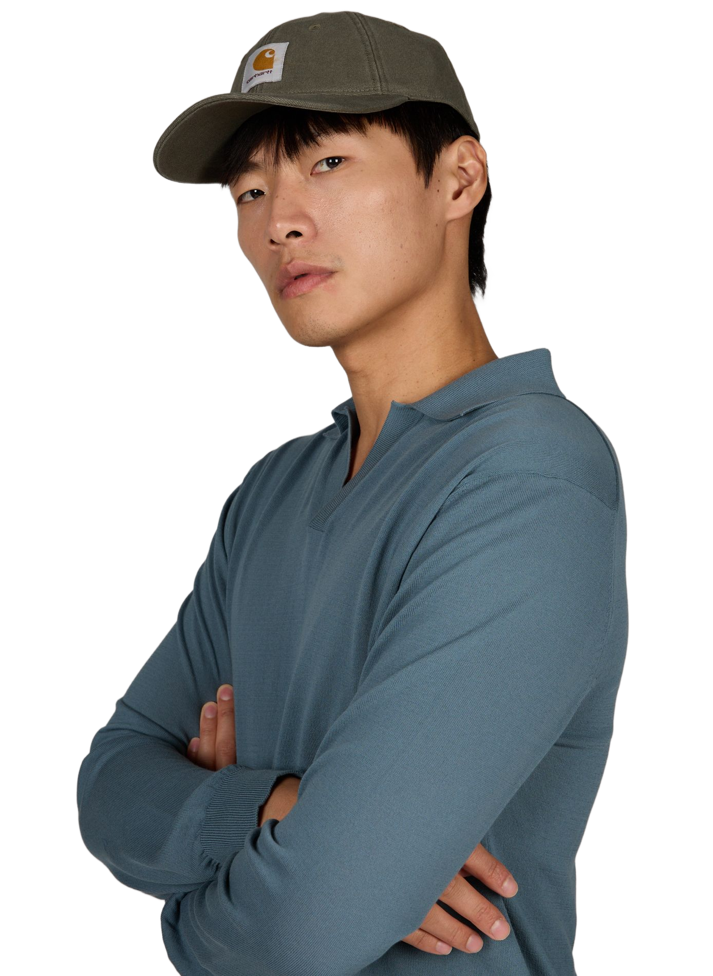 Casquette logo en coton CARHARTT WIP Vert