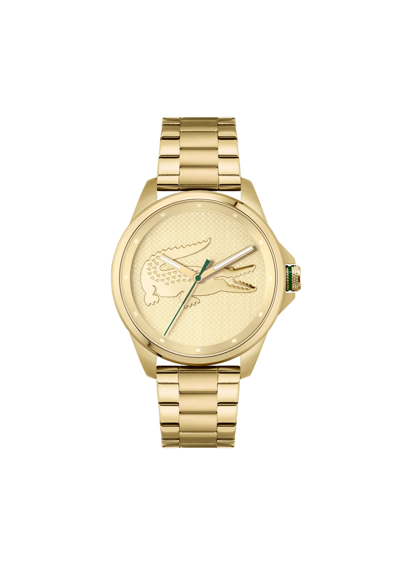 Montre quartz Le Croc en acier inoxydable LACOSTE MONTRES Doré