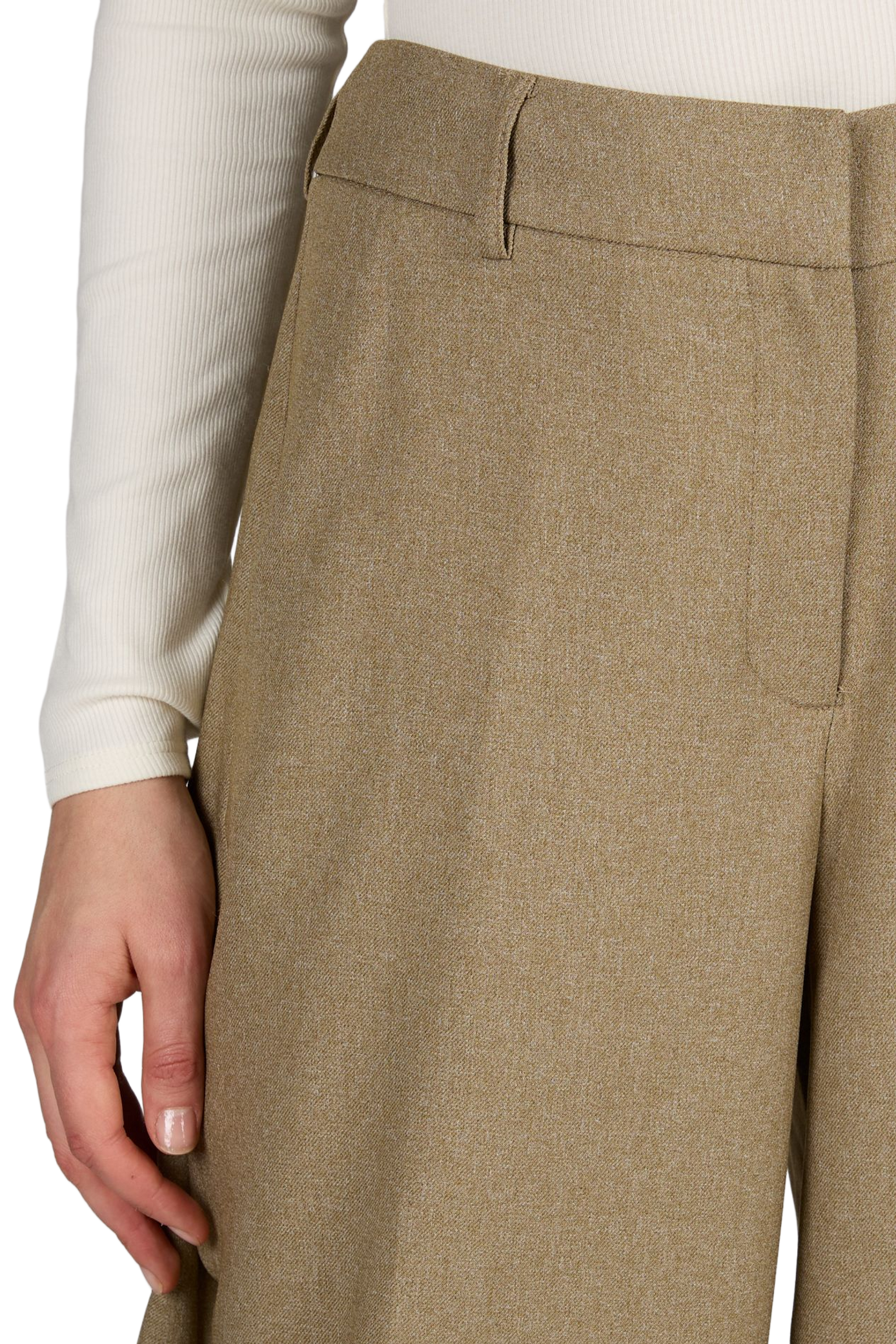Tweed balloon pants TOPSHOP Grey