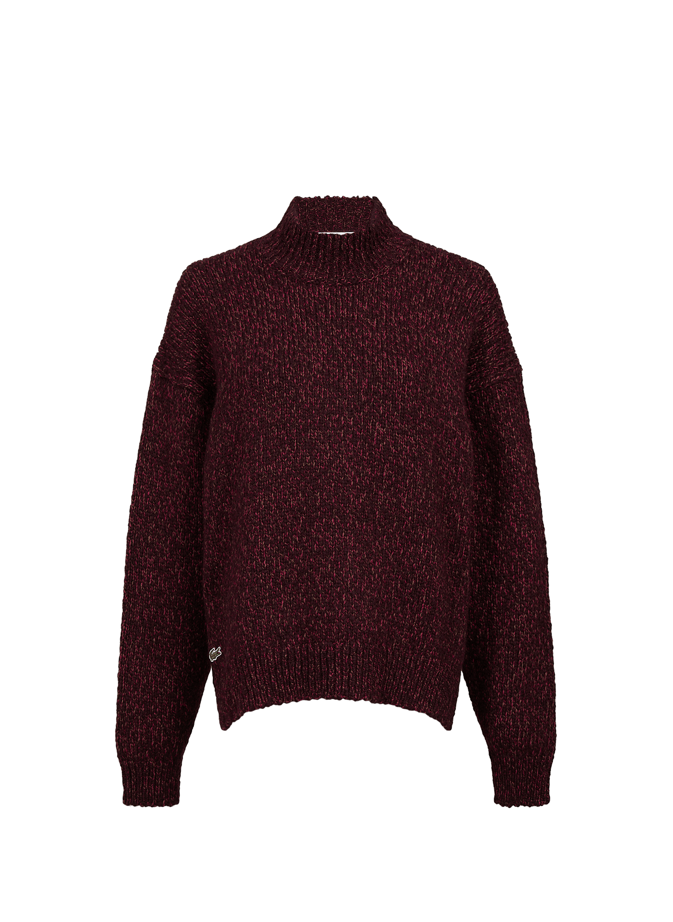 Oversize-Pullover aus Wollmischung LACOSTE Mehrfarbig