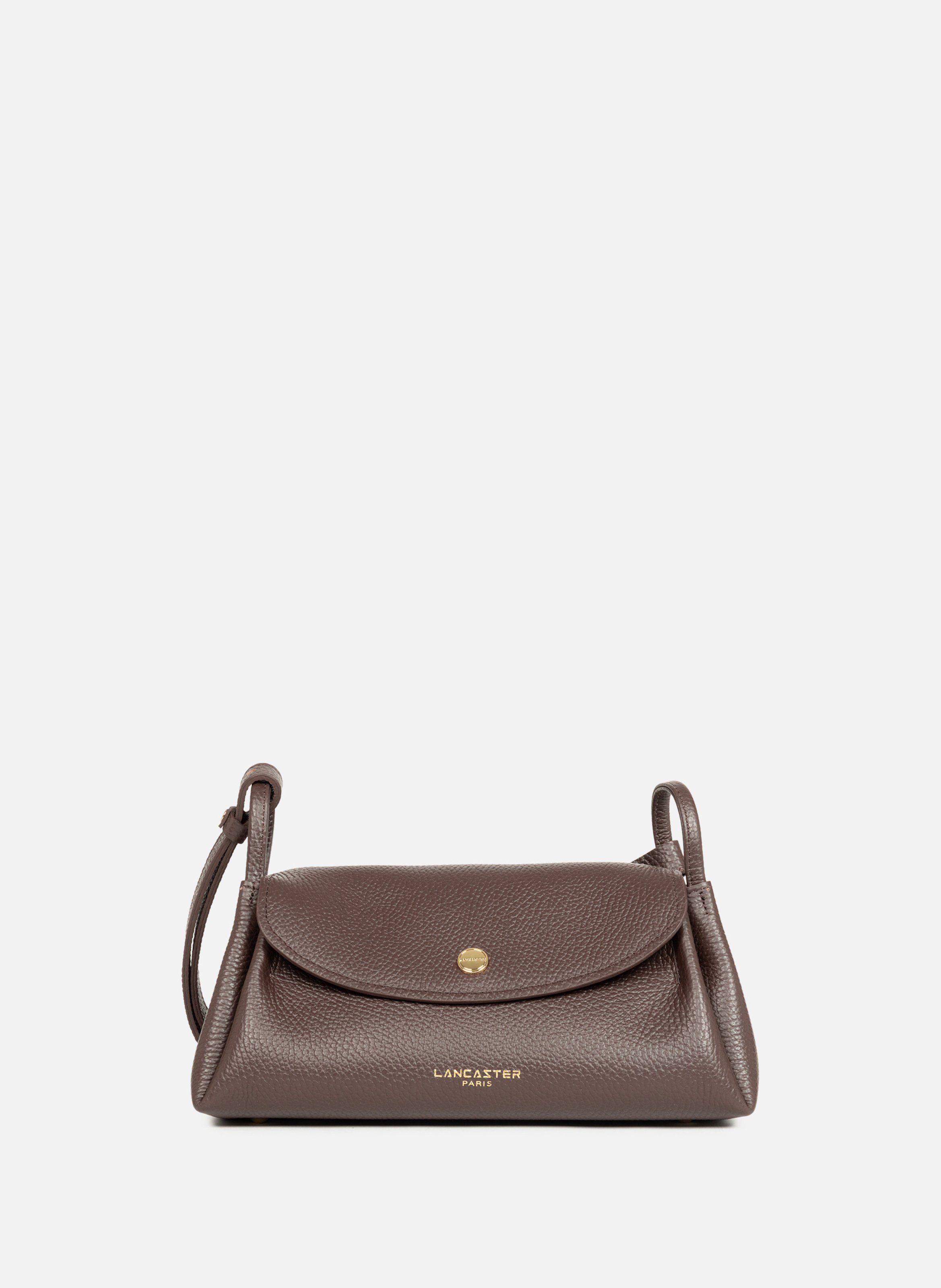 Sac trotteur - accordéon double LANCASTER Marron