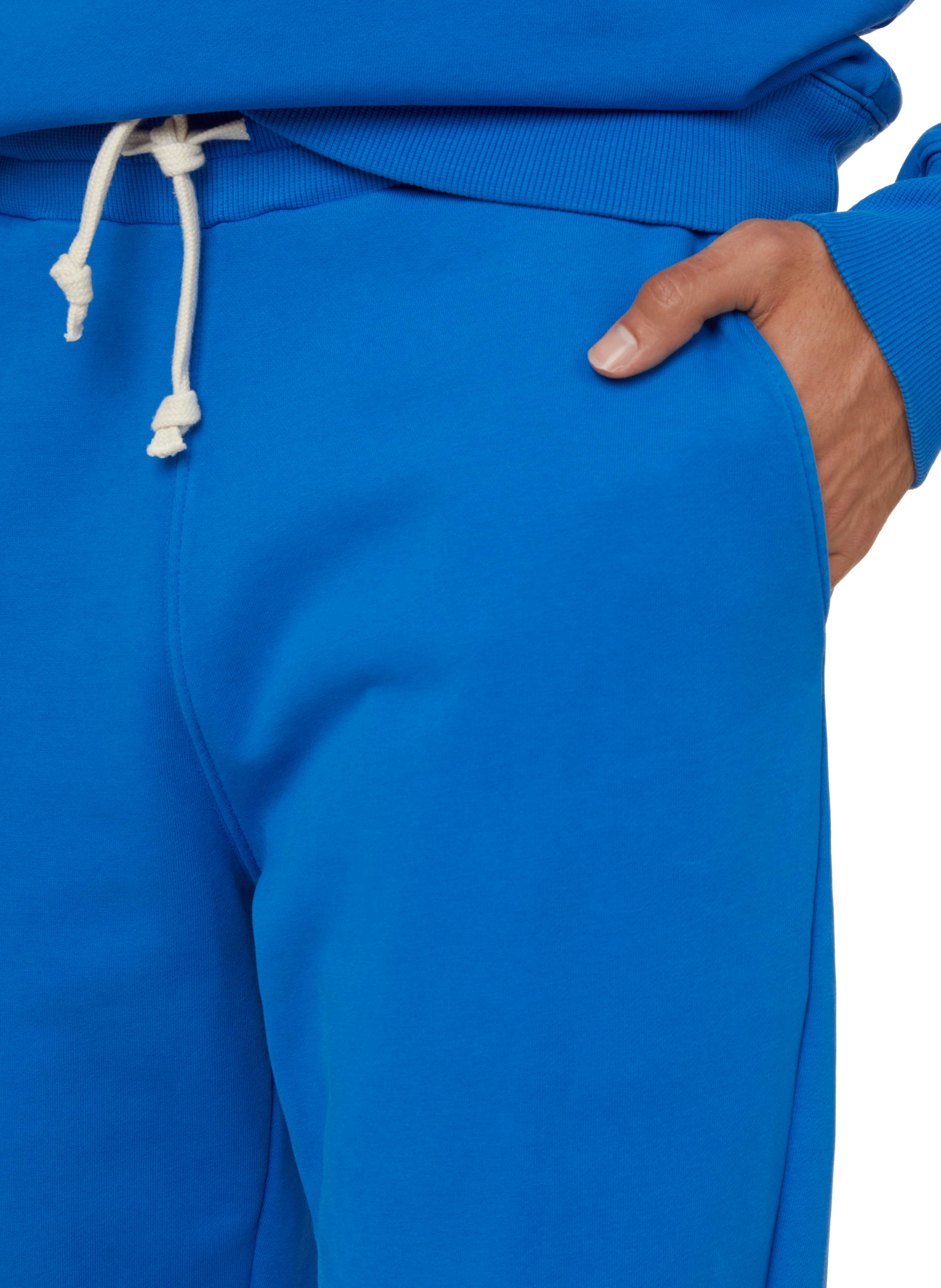 Pantalon de survêtement en coton SAISON 1865 Bleu