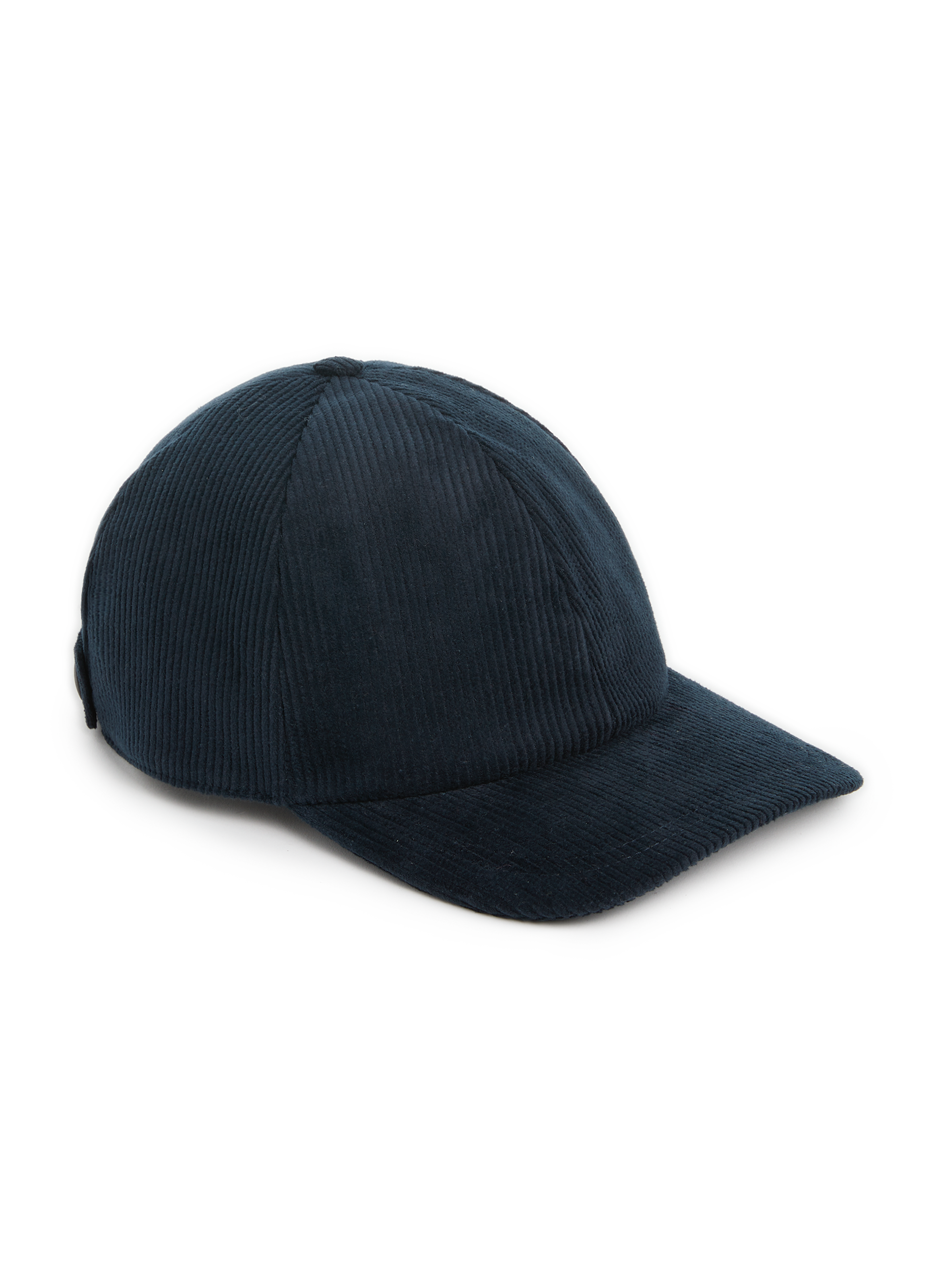 Corduroy baseball cap SAISON 1865 Blue