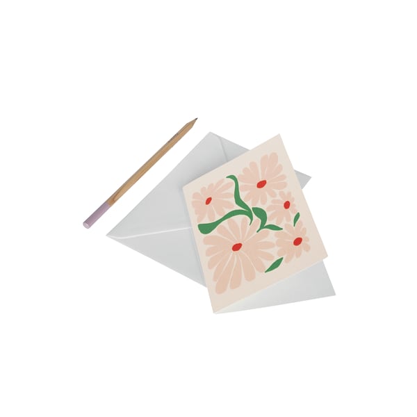 Carte postale Hippie Daisy