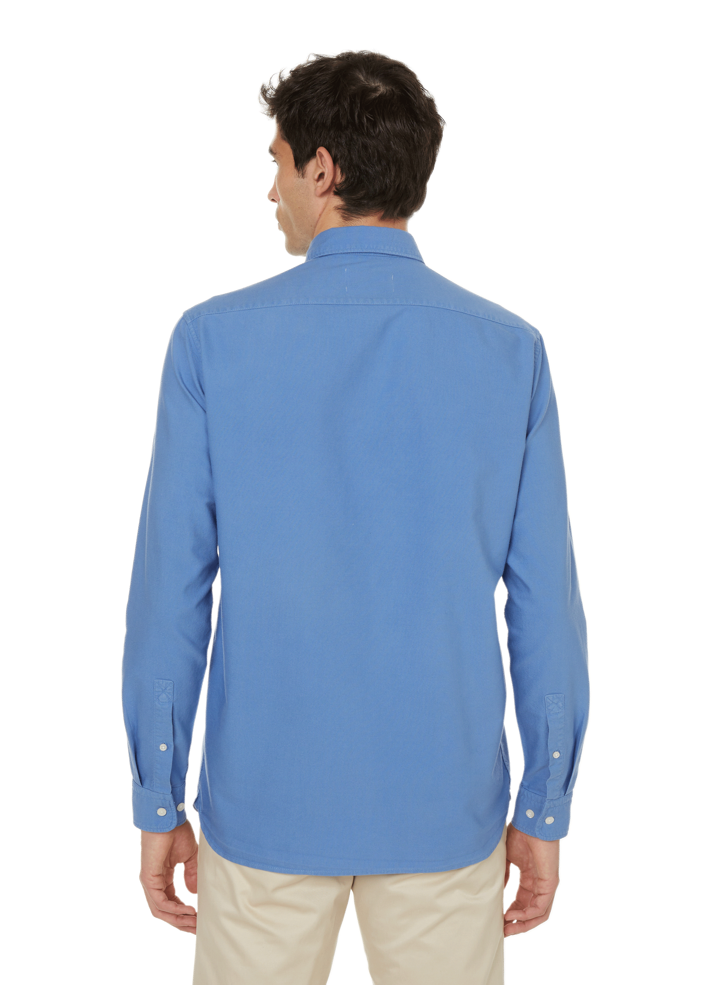 Chemise Amen en coton SAISON 1865 Bleu