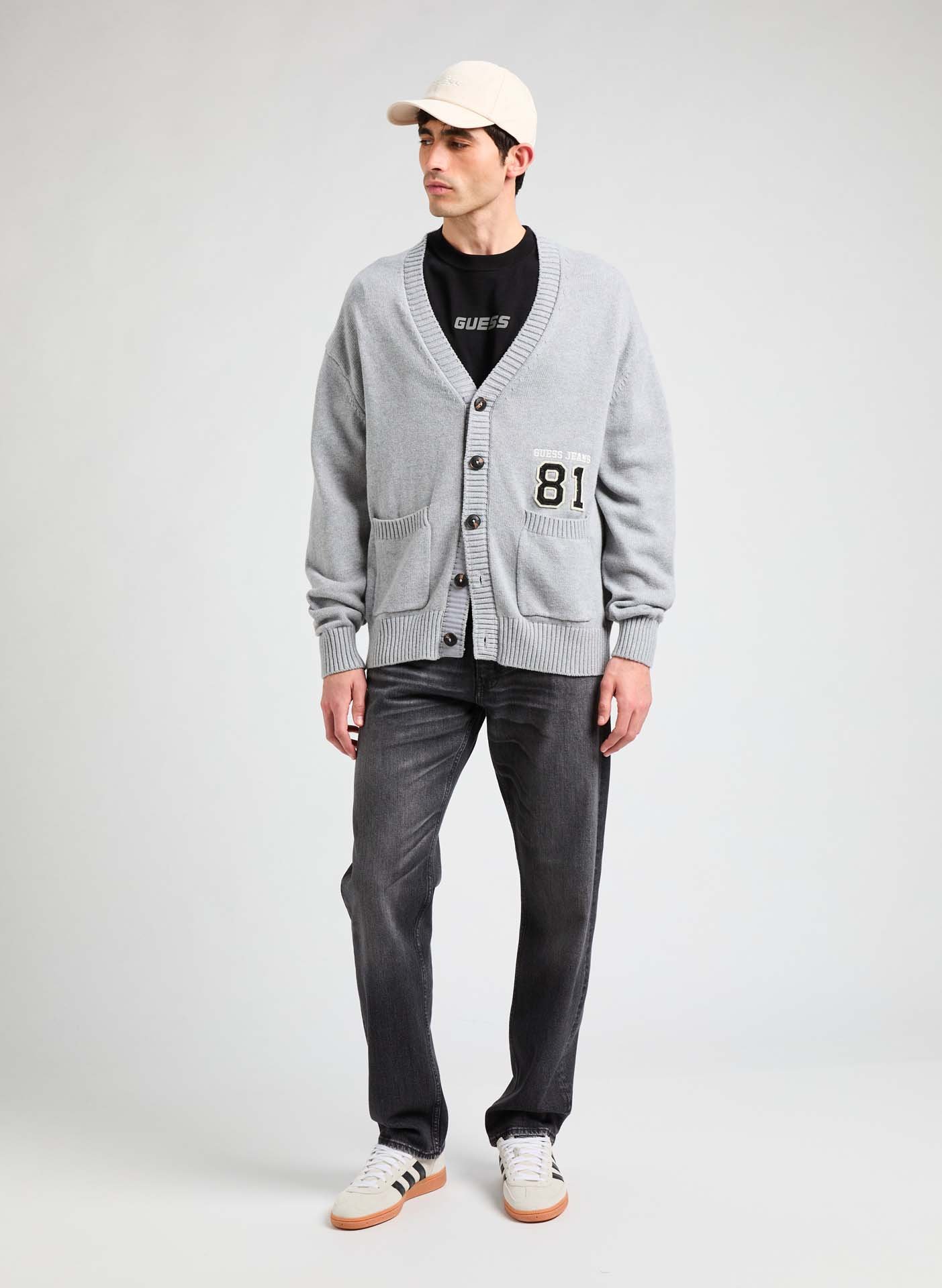 Casquette effet délavé GUESS Marron