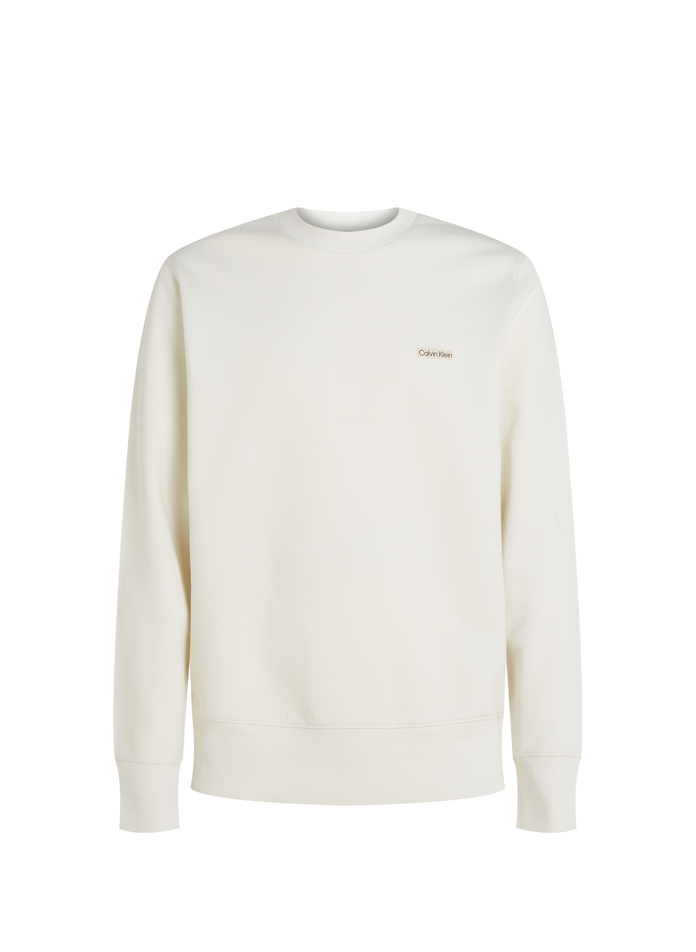 Sweatshirt en coton CALVIN KLEIN Beige