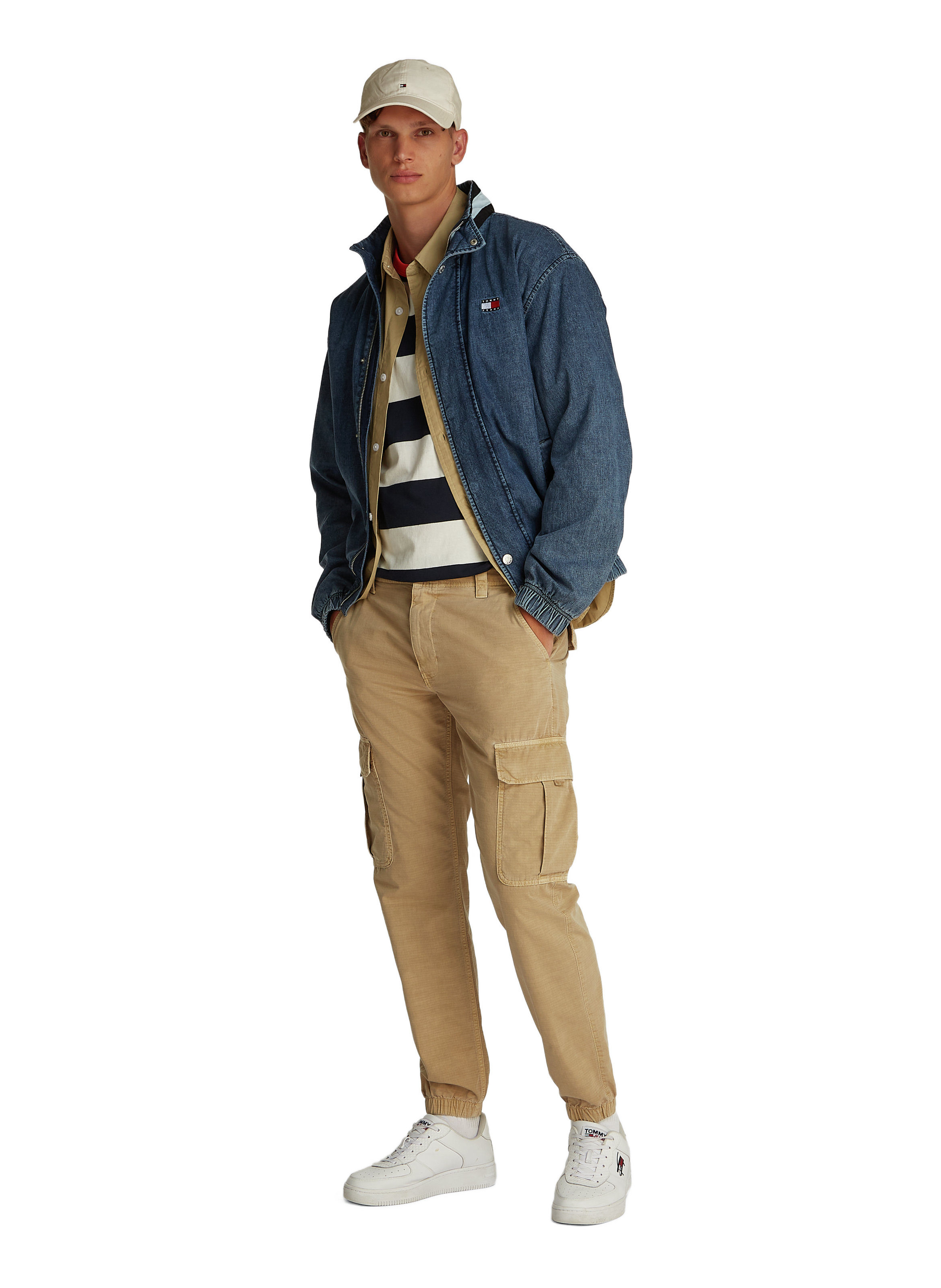 Cotton Cargo Pants TOMMY HILFIGER Brown