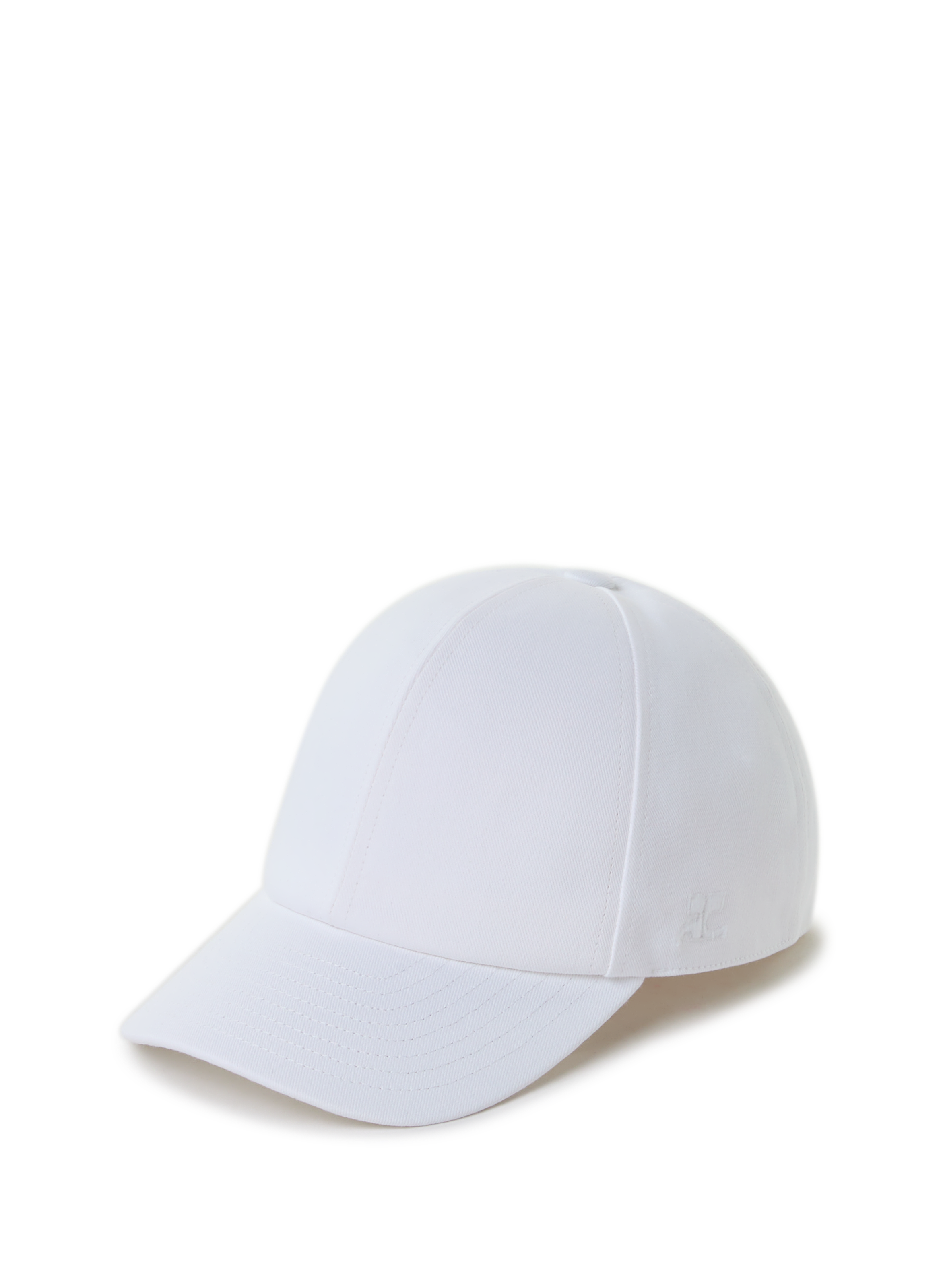 Cotton cap COURRÈGES White