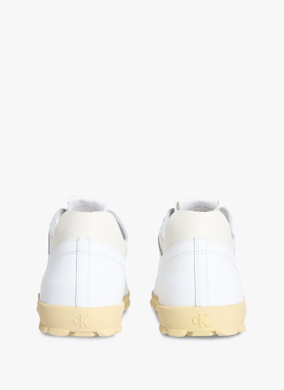 Baskets en cuir | Blanc by CALVIN KLEIN Baskets en cuir Blanc