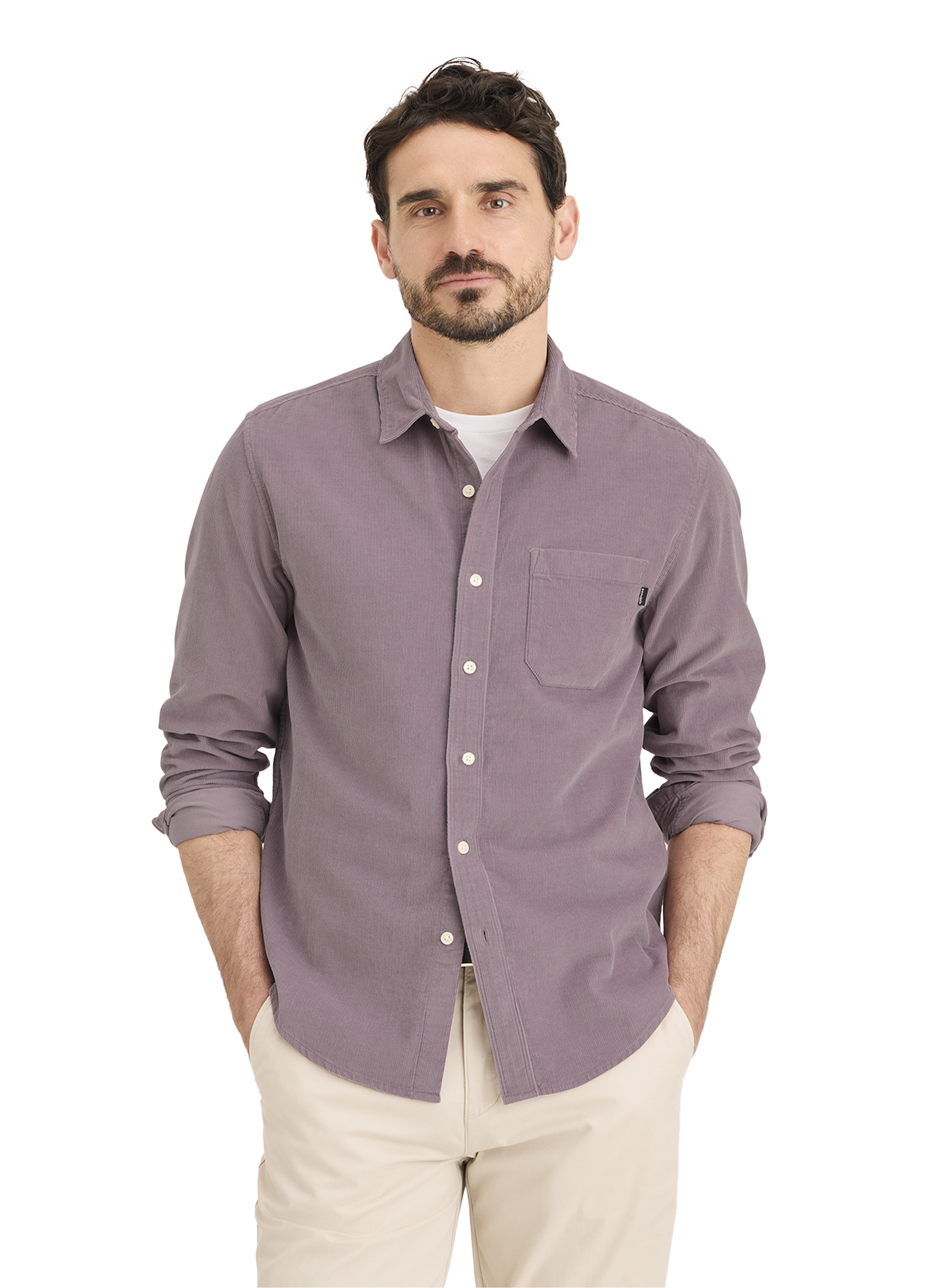 DOCKERS Chemise en coton Violet