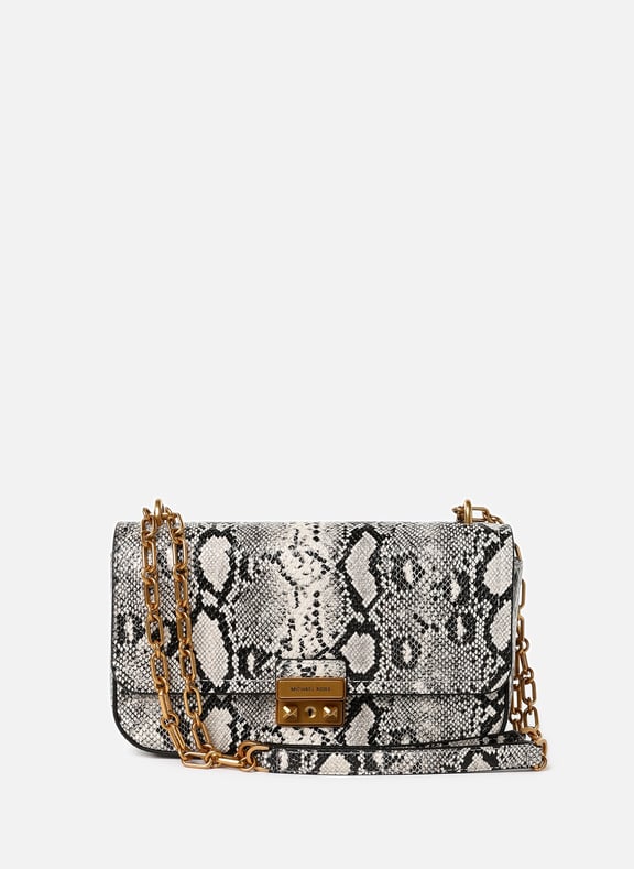 Cleo leather handbag Grey by MICHAEL KORS MICHAEL KORS Cleo leather handbag Grey