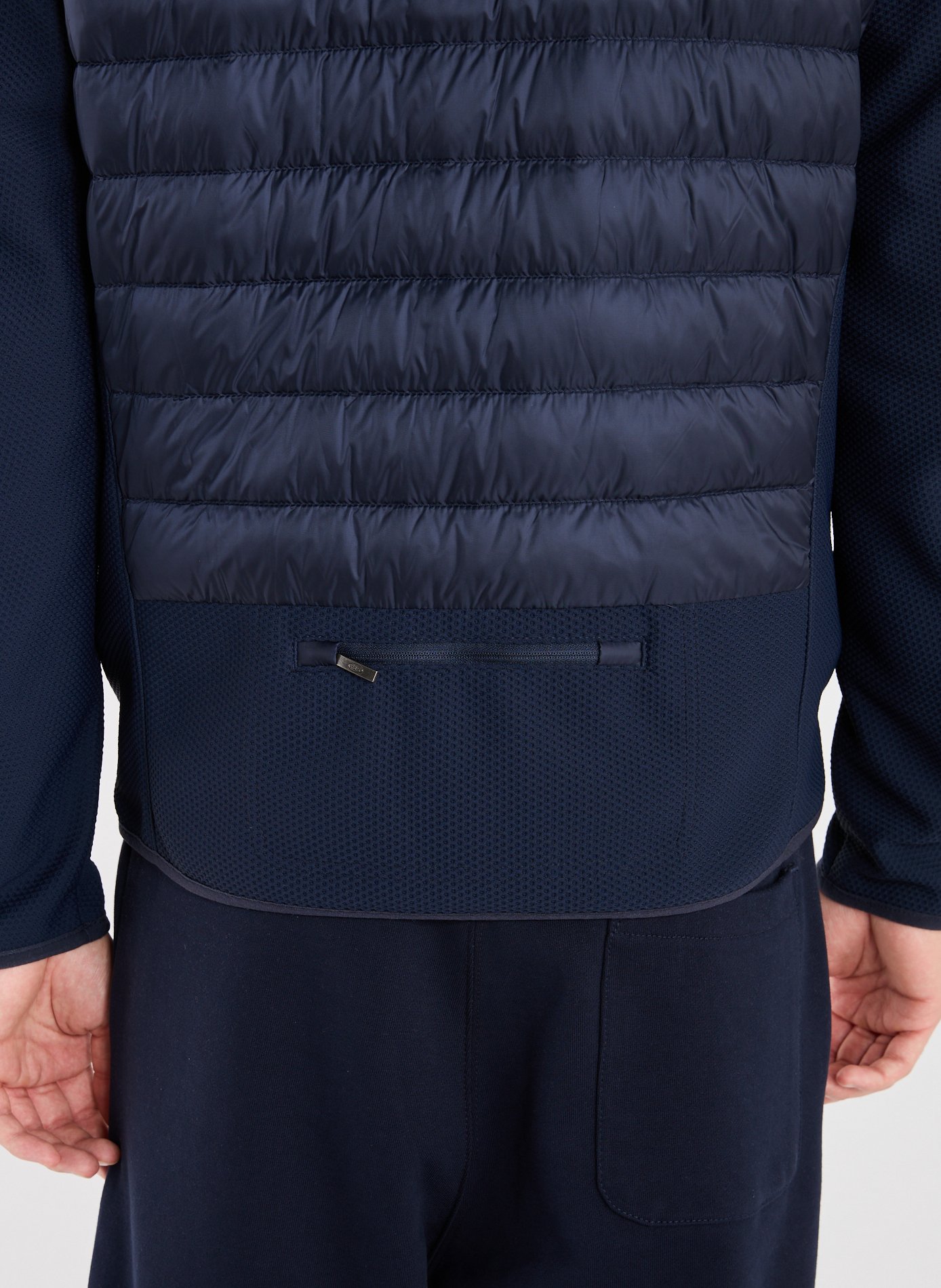 Quilted straight blouse PARAJUMPERS Blue