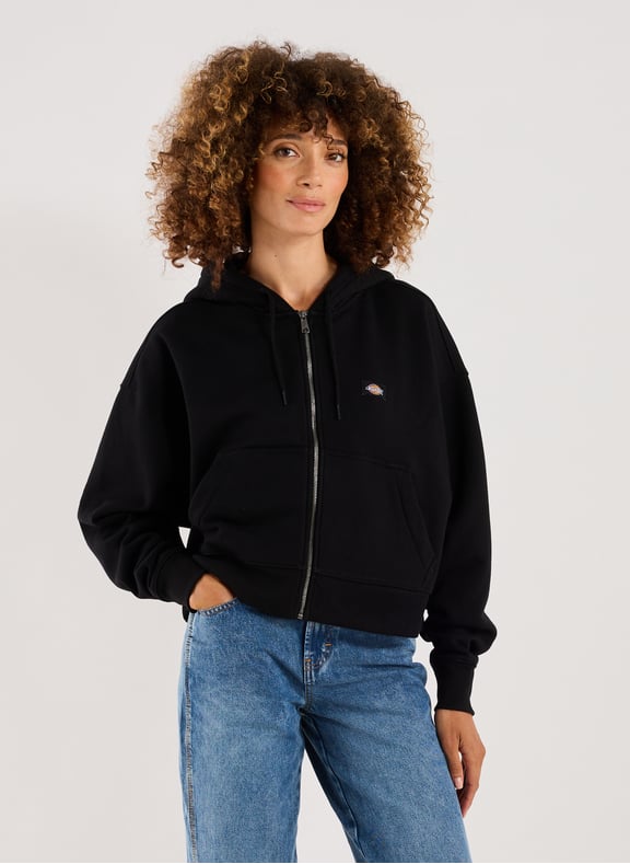Hoodie à capuche en coton mélangé Noir by DICKIES DICKIES Hoodie à capuche en coton mélangé Noir