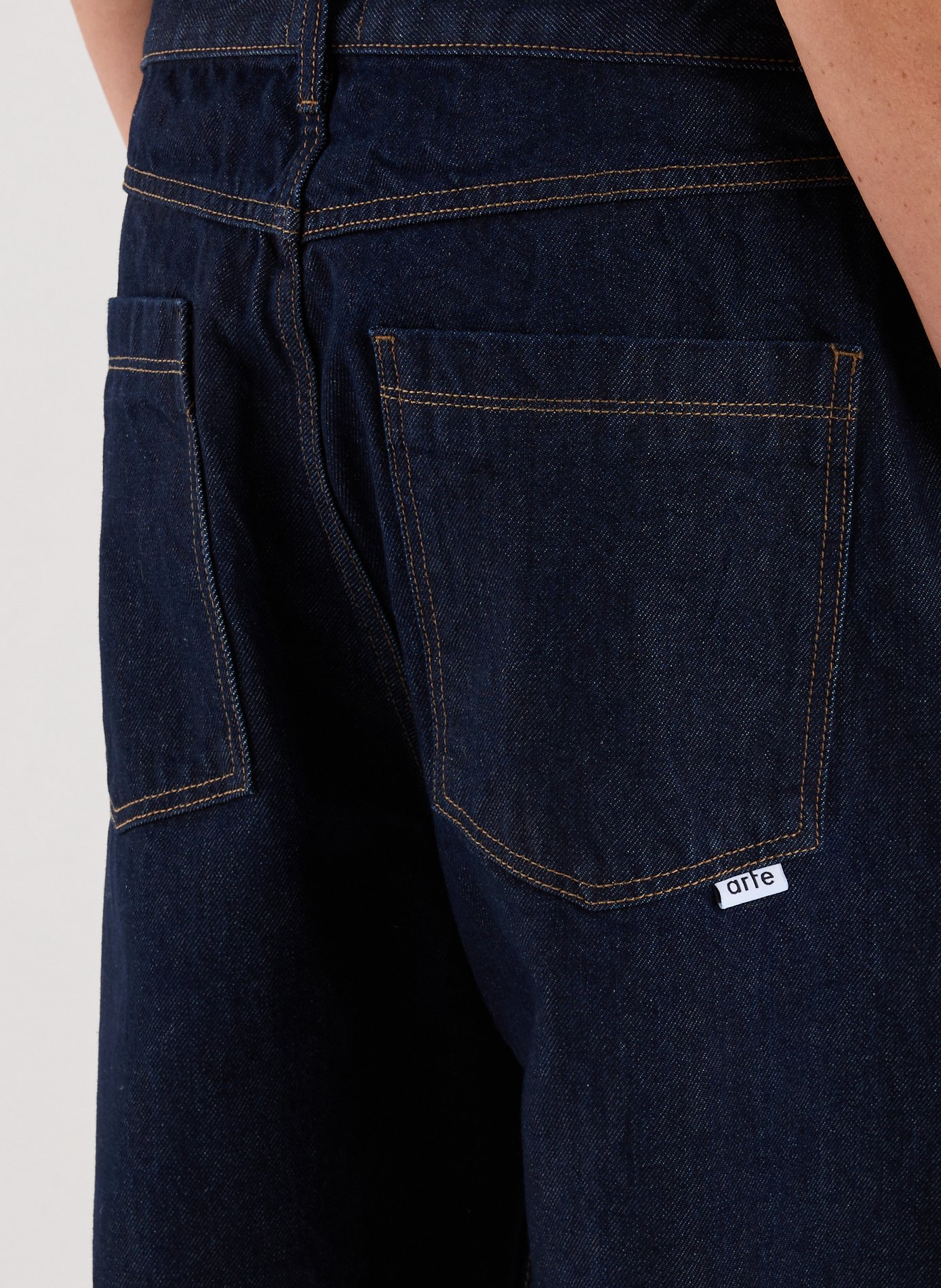 Wide-leg cotton jeans ARTE ANTWERP Blue